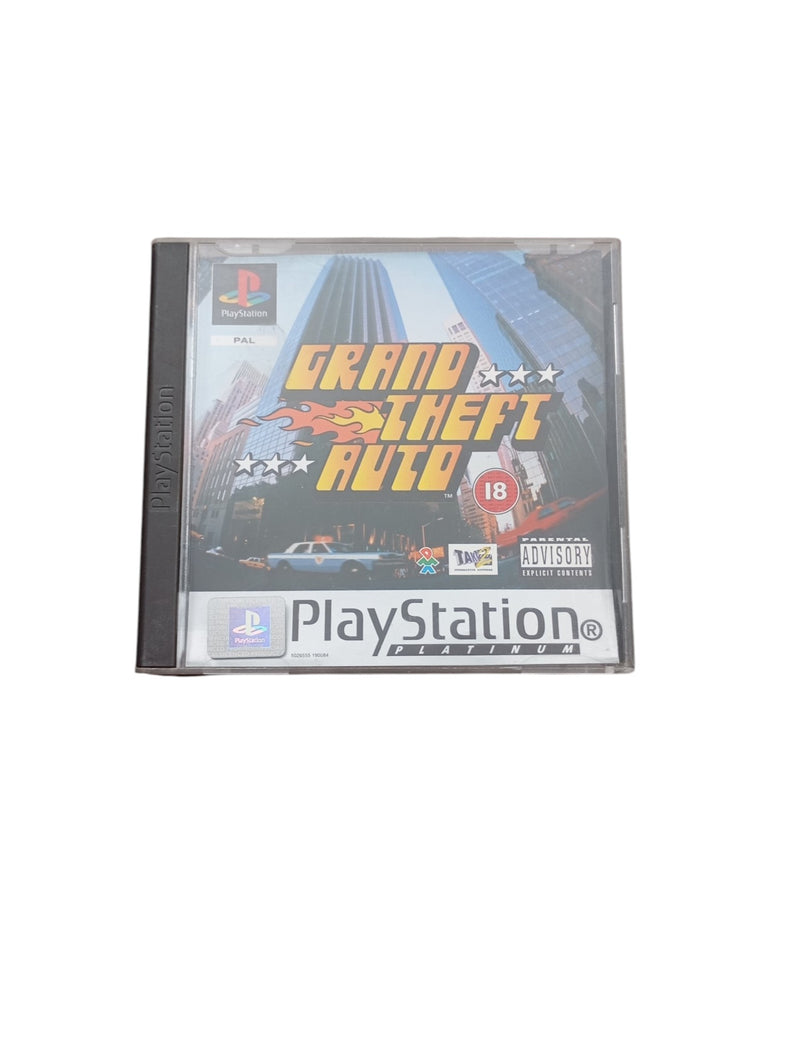 Grand Theft Auto PlayStation 1 (PS1) Version Platinum