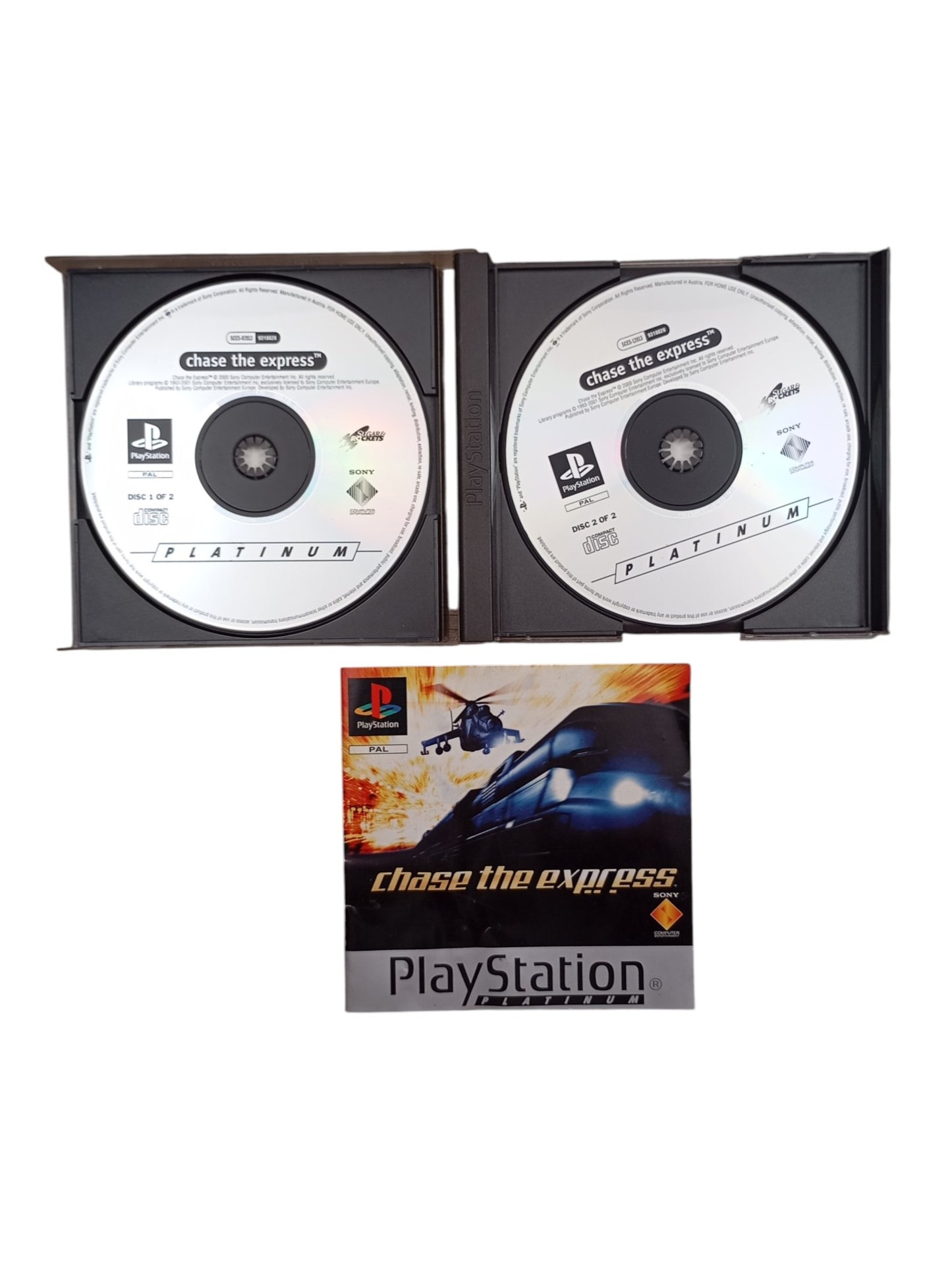 Chase The Express PlayStation 1 (PS1) Version Platinum