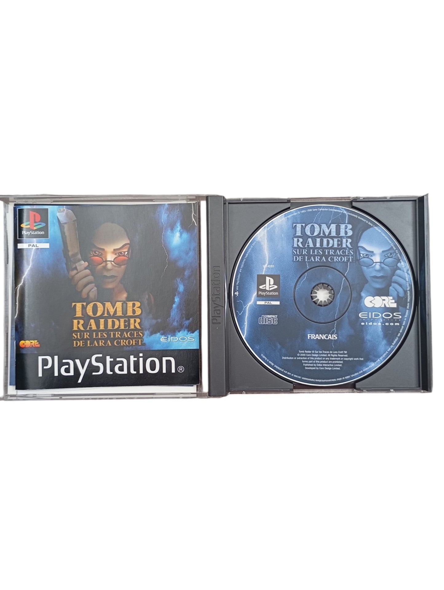 Tomb Raider : Sur les Traces de Lara Croft – PlayStation 1 (PS1) Version FRA