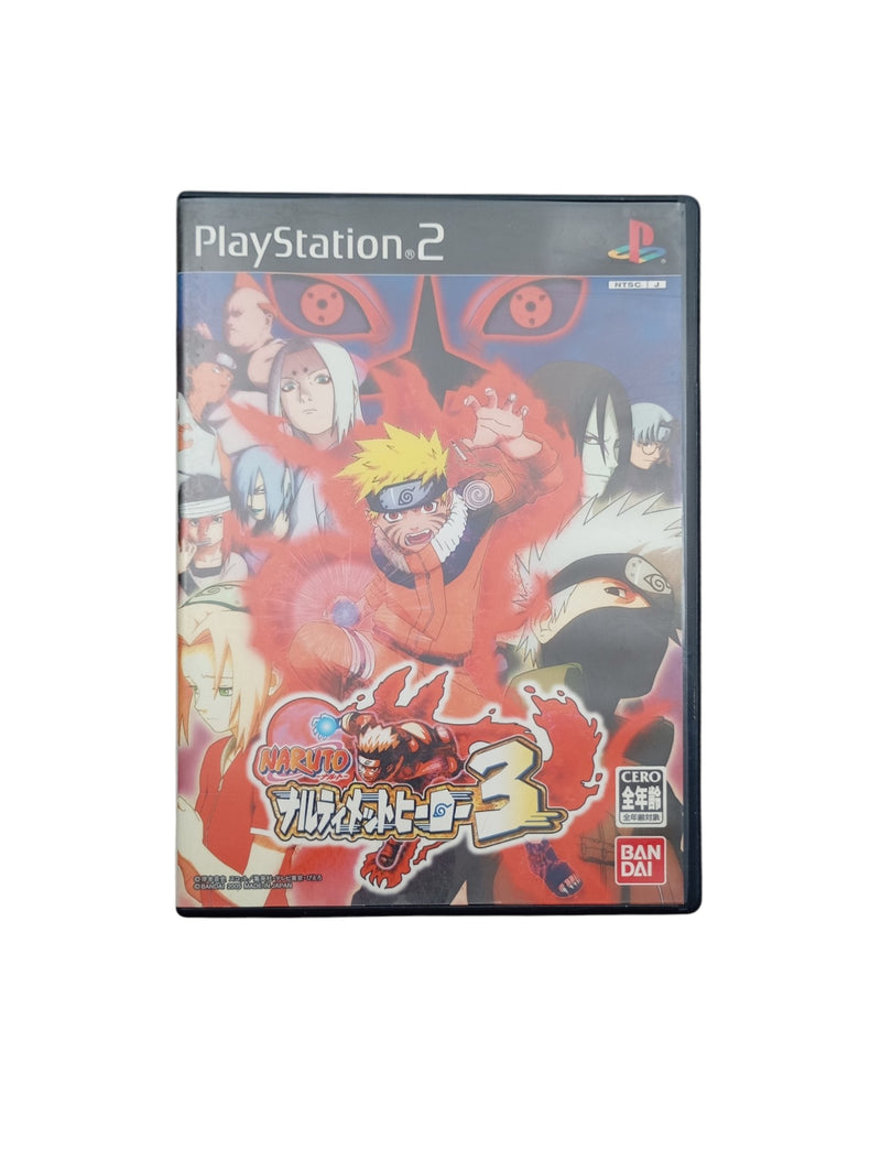 Nauro Ultimate Ninja 3 playstation 2 (PS2) Verison Japonaise