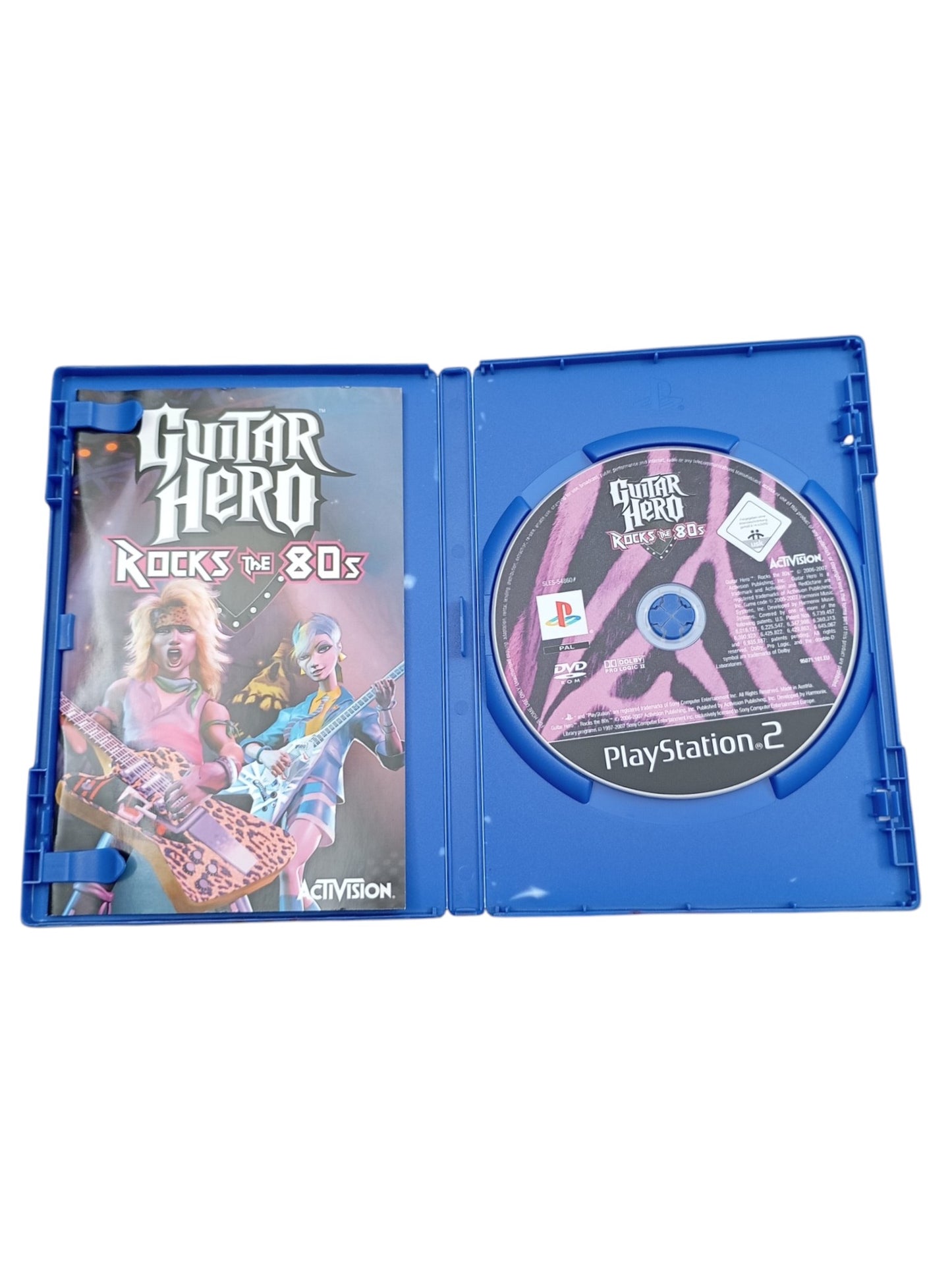 Guitar Hero Rocks The 80's playstation 2 (PS2)