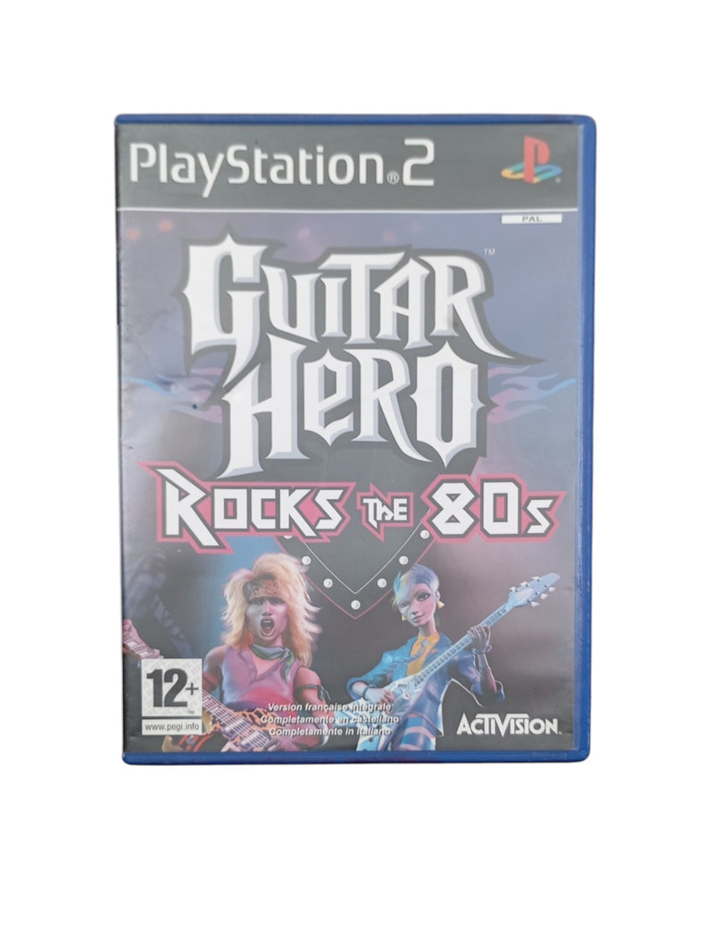 Guitar Hero Rocks The 80's playstation 2 (PS2)