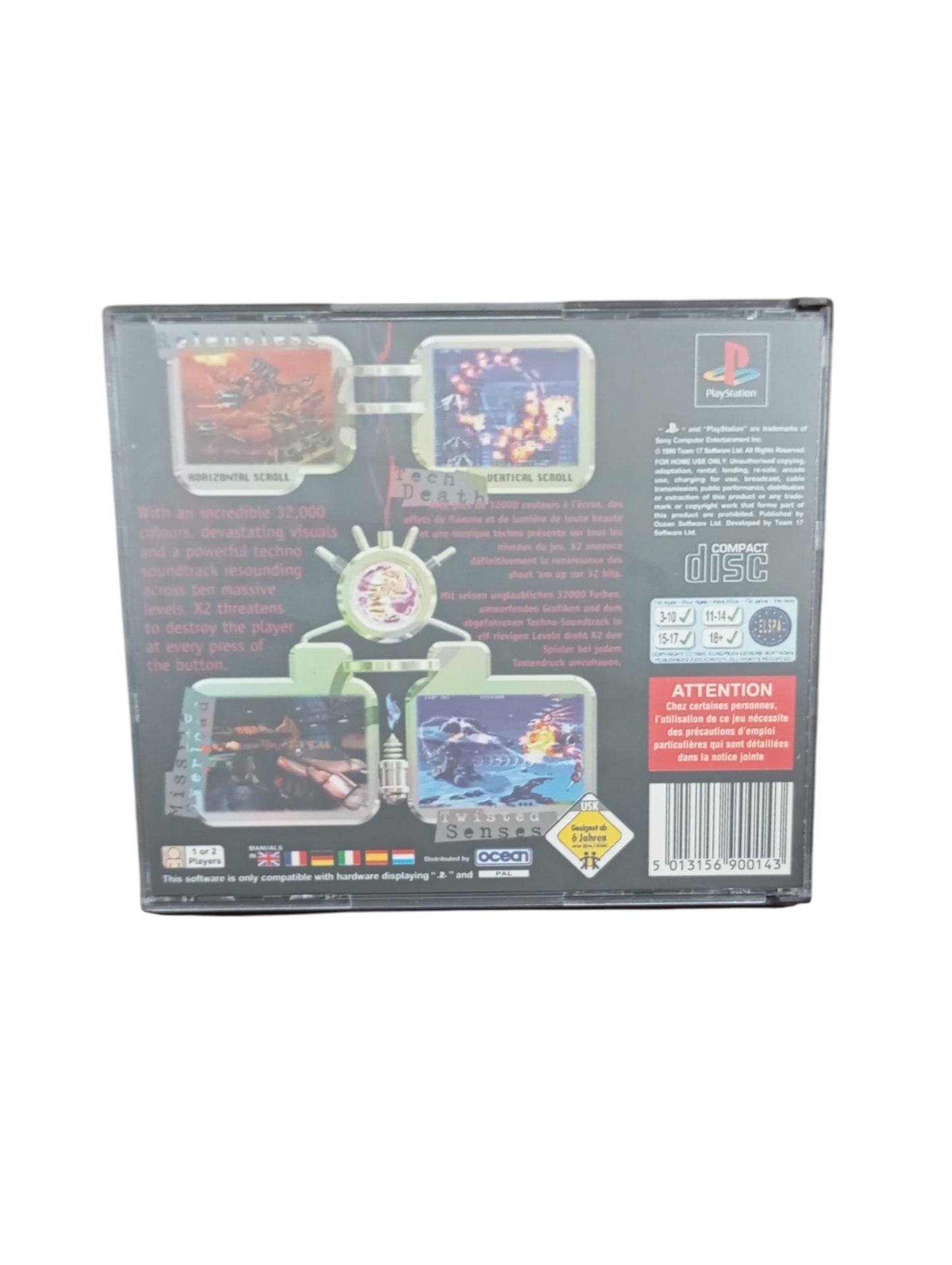 X2 No Relief PlayStation 1 (PS1) Complet FRA