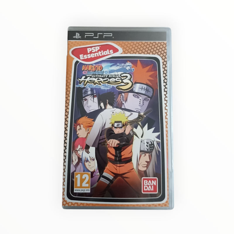 Naruto Ultimate Ninja Heroes 3 playstation portable (PSP) Version PSP