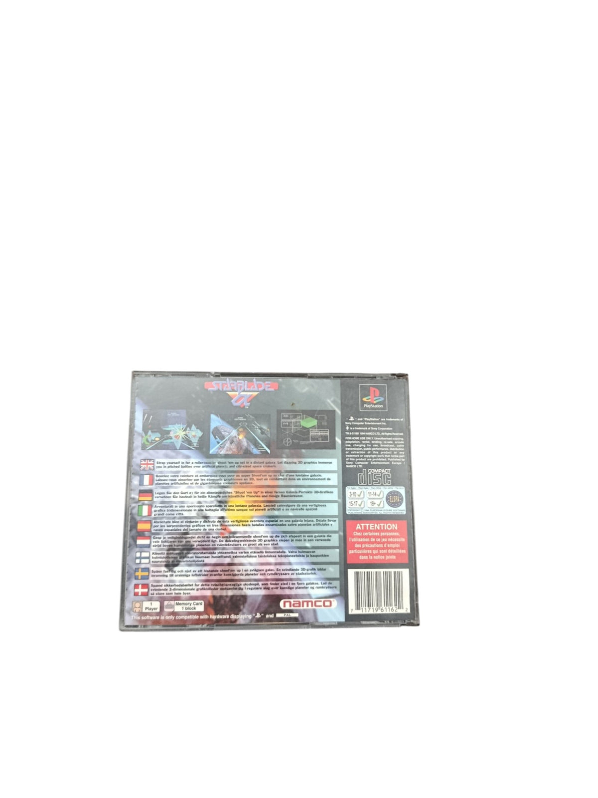 Starblade playstation 1 (PS1) Sans CD