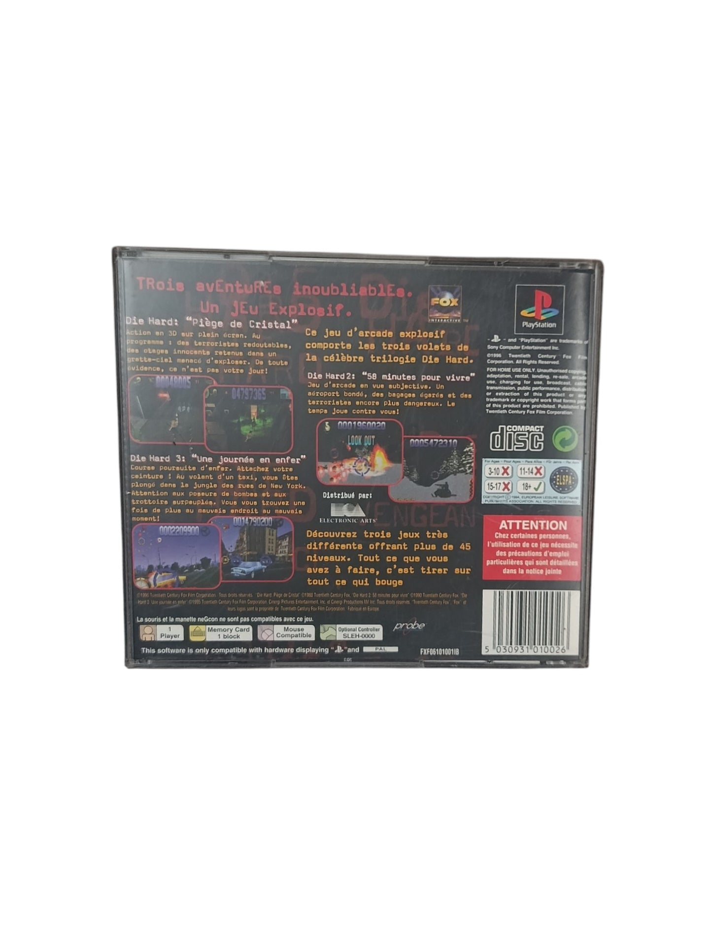 Die Hard Trilogy playstation 1 (PS1)