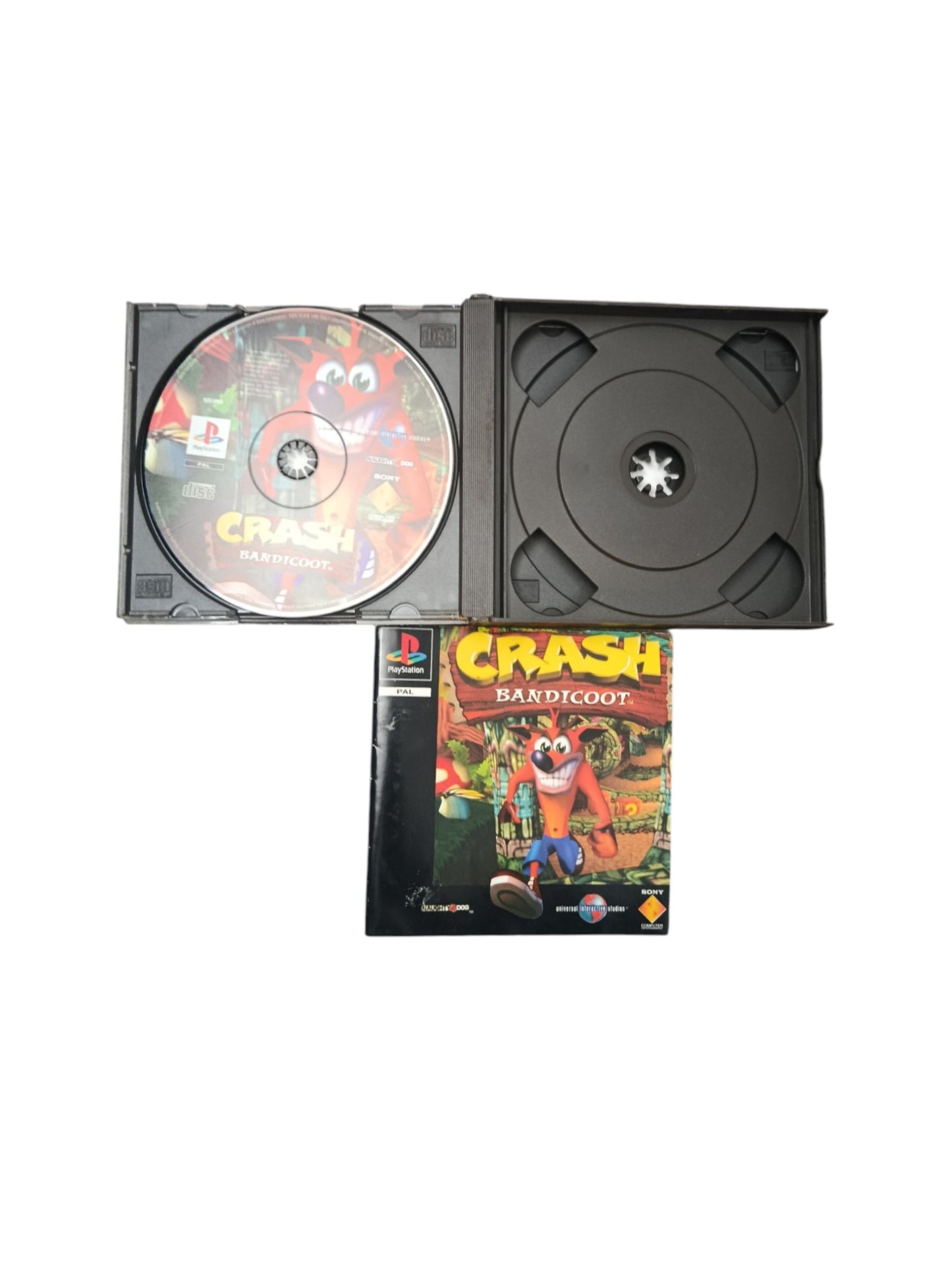 Crash Bandicoot PlayStation 1 Complet avec notice sans démo