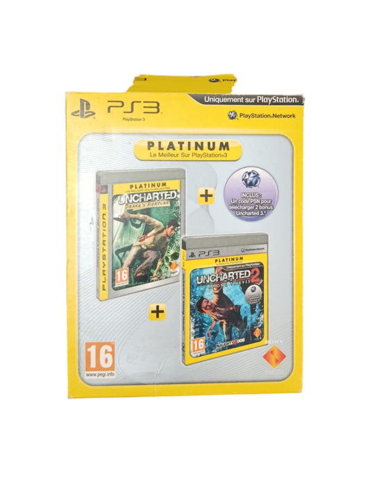 Pack Uncharted Platinum Playstation 3 (PS3) Version Platinum