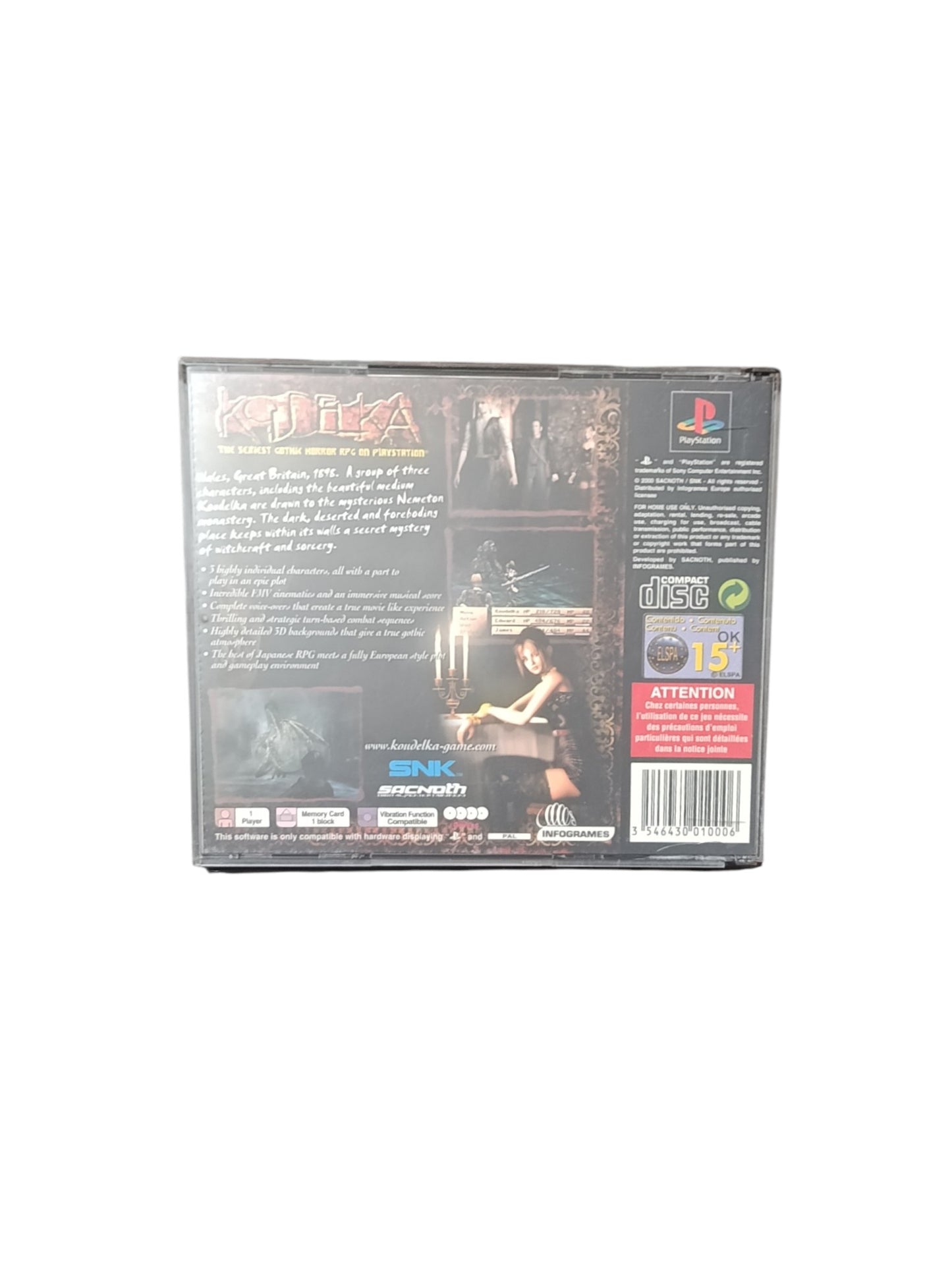 Koudelka PlayStation 1 (PS1)