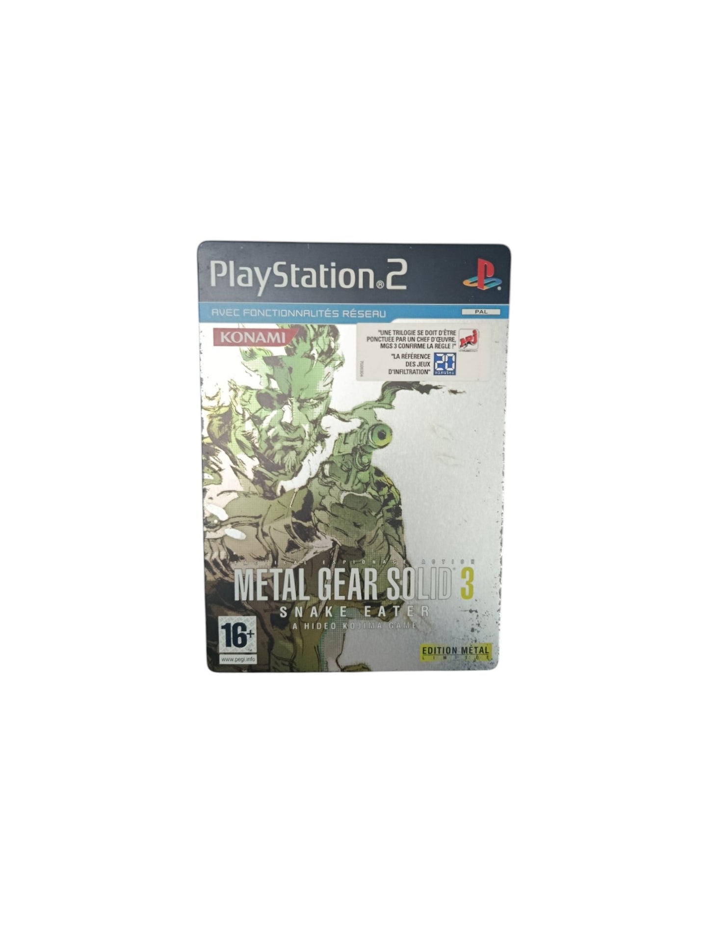 Metal Gear Solid 3 Steelbook Playstation 2 (PS2)