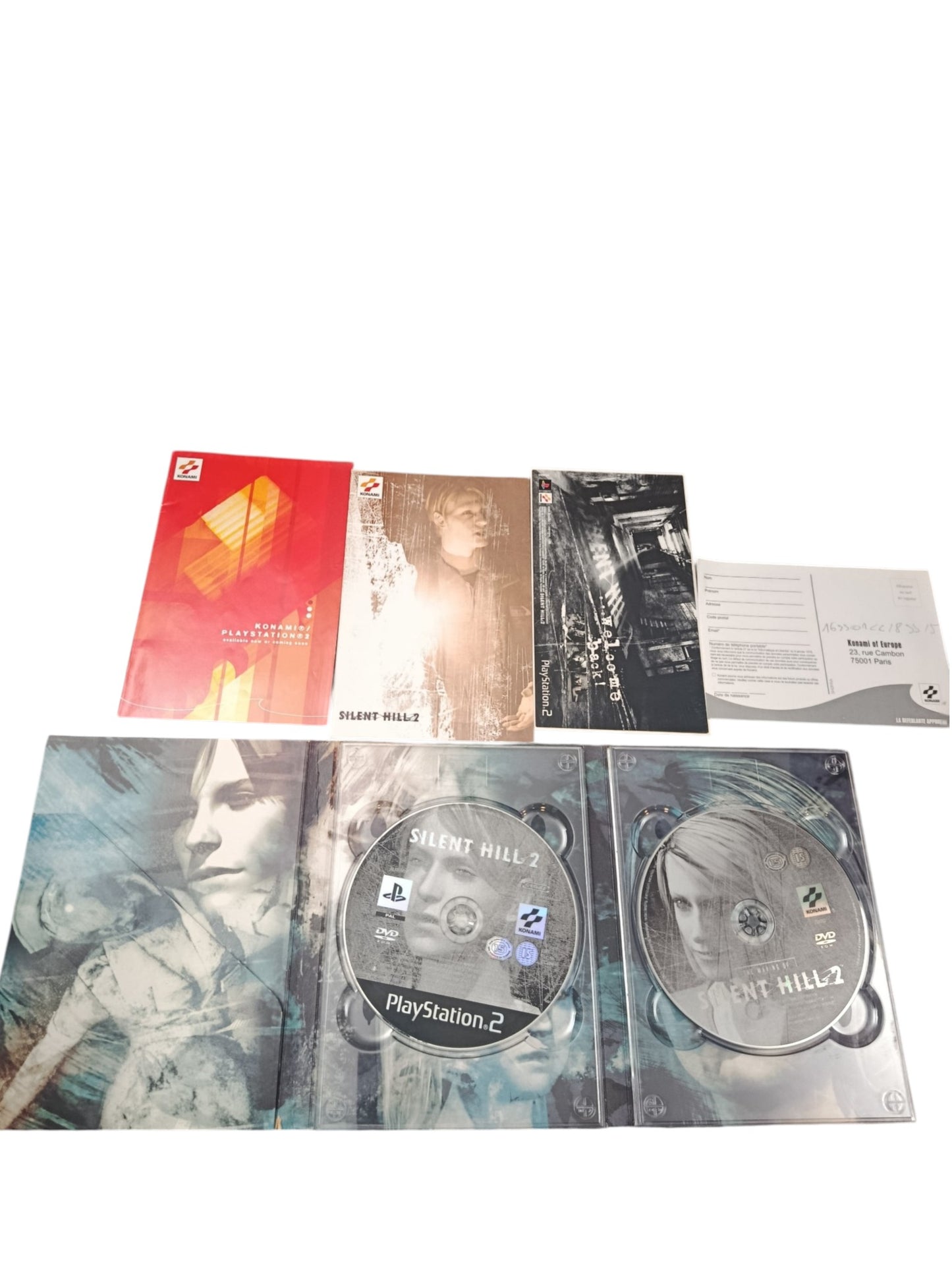 Silent Hill 2 Édition Spéciale Double DVD Collector – PlayStation 2 (complet) (Copie)