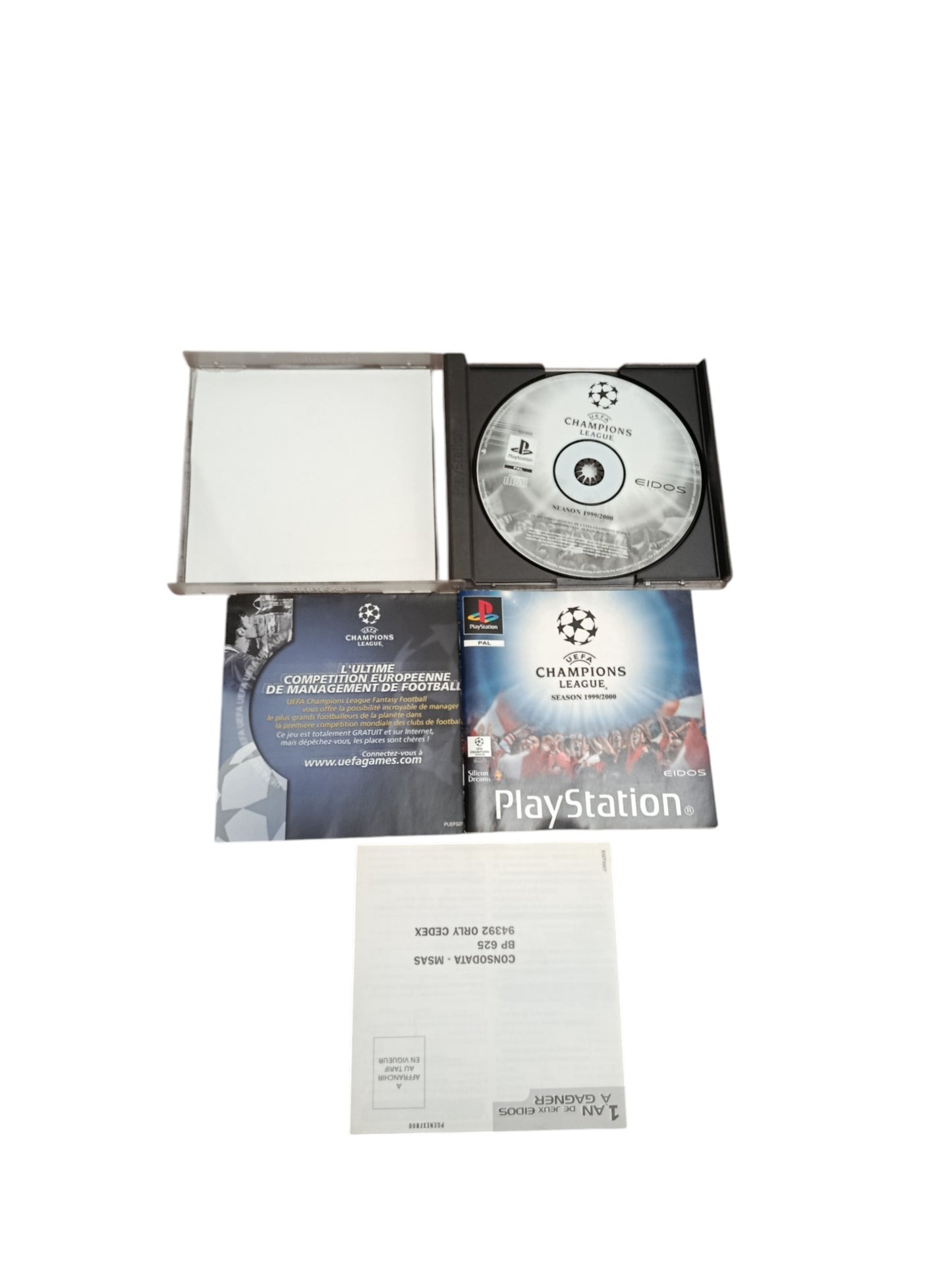 UEFA Champions League Season 1992/2000 Seconde Vie Playstation 1 (PS1)