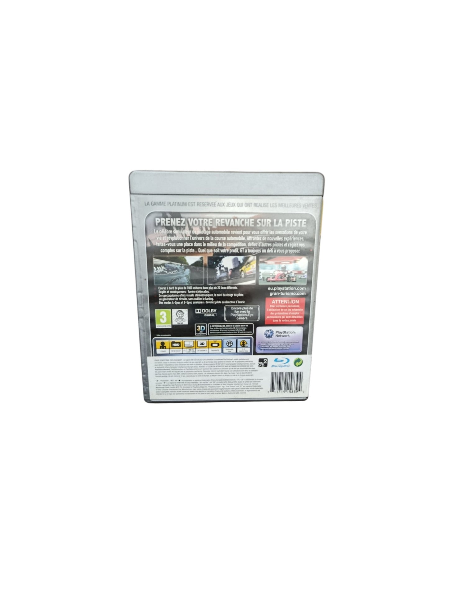 Gran Turismo 5 Playstation 3 (PS3) Complet Version Platinum