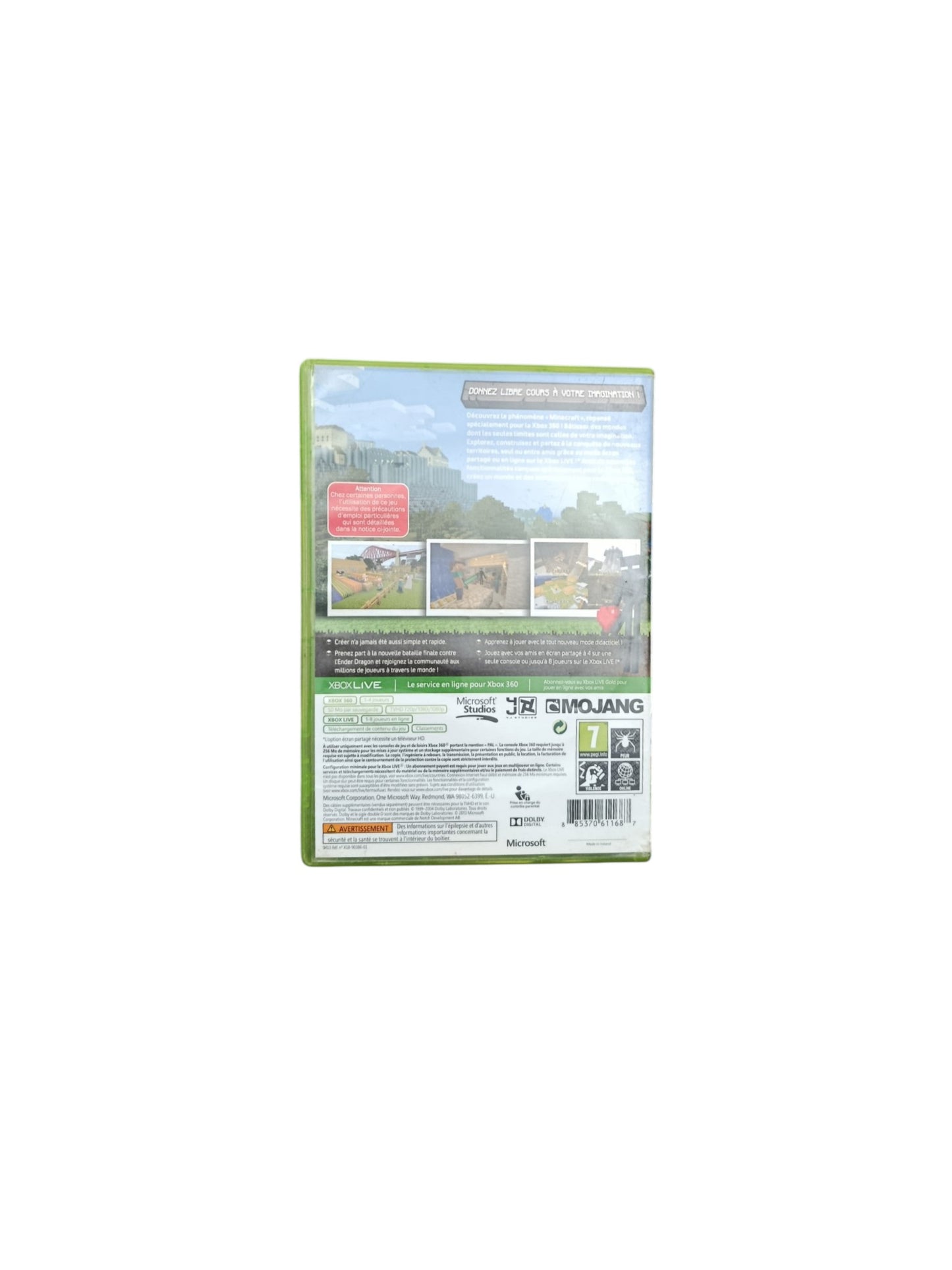Minecraft Xbox 360