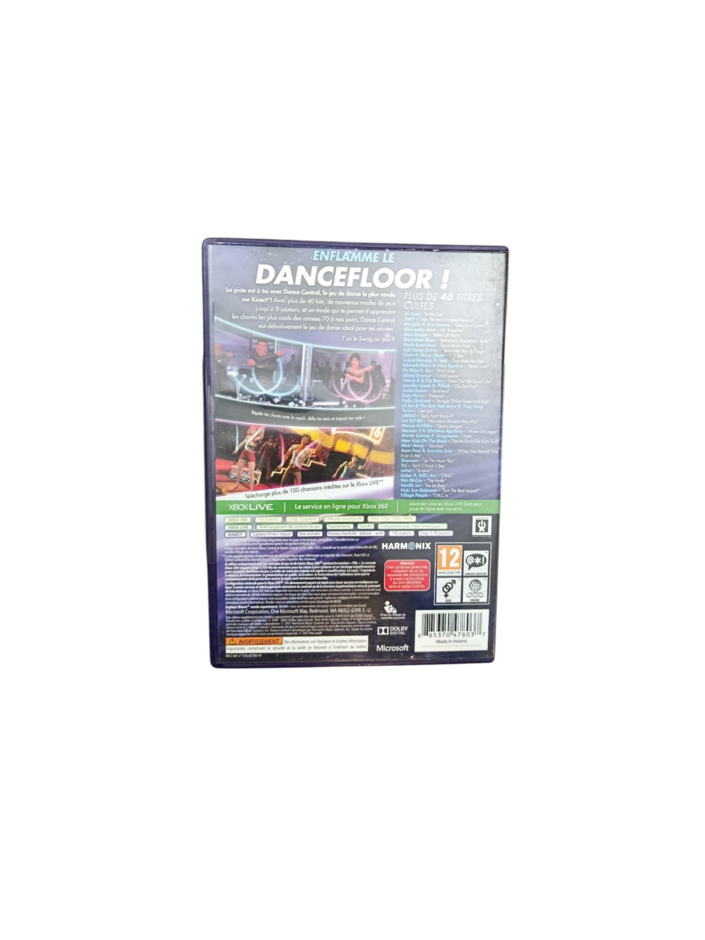Dance Central 3 Kinect Xbox 360