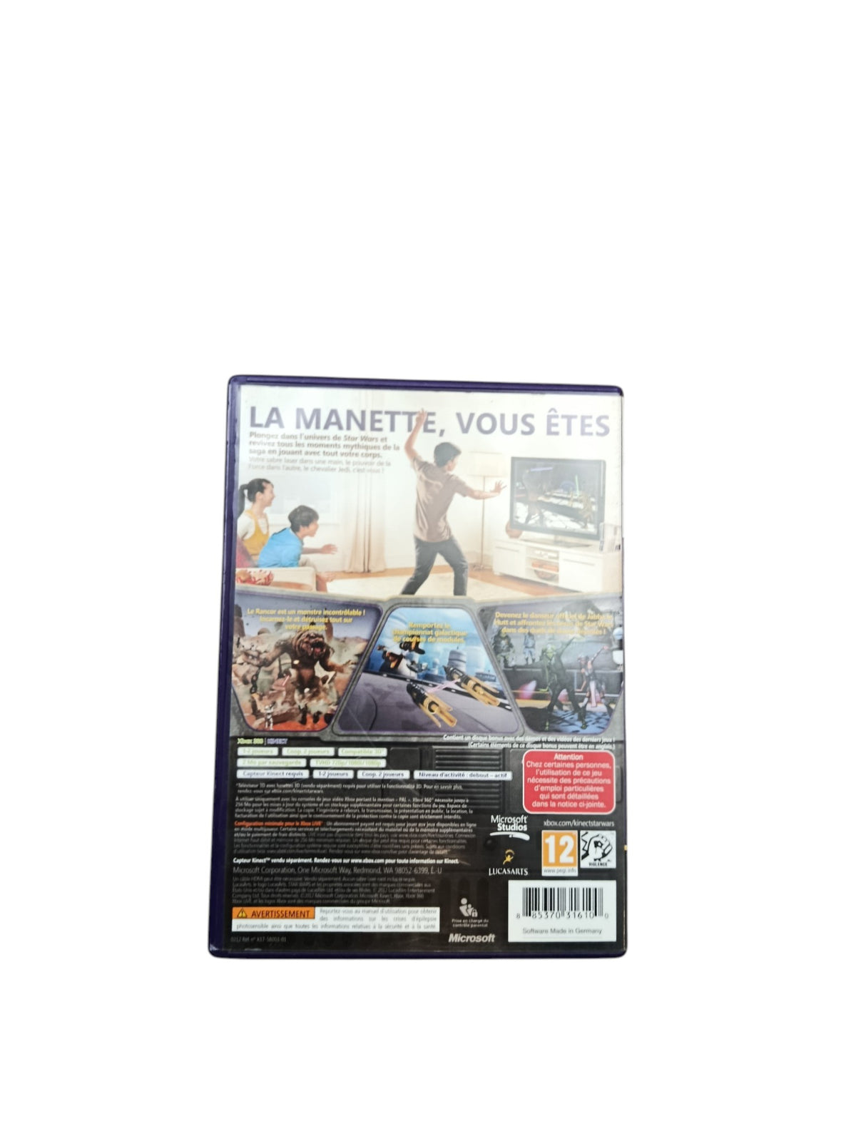 Star Wars Kinect Xbox 360