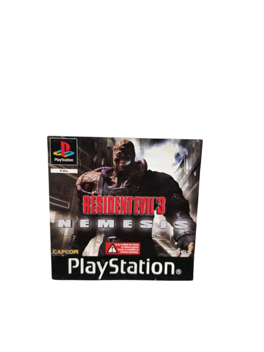 Notice Résident Evil 3 Playstation 1 (PS1)