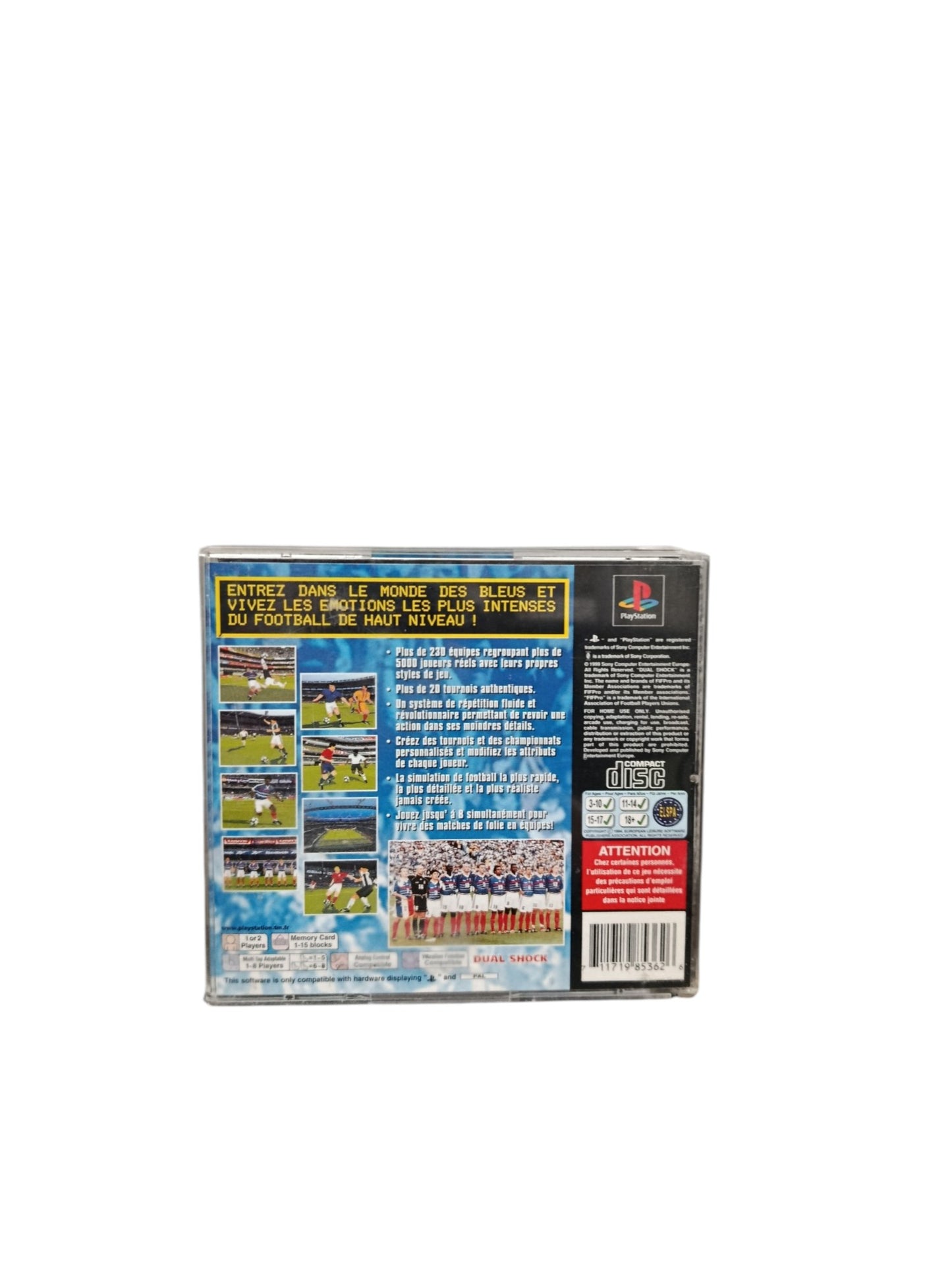 Le Monde Des bleus Seconde Vie Playstation 1 (PS1)