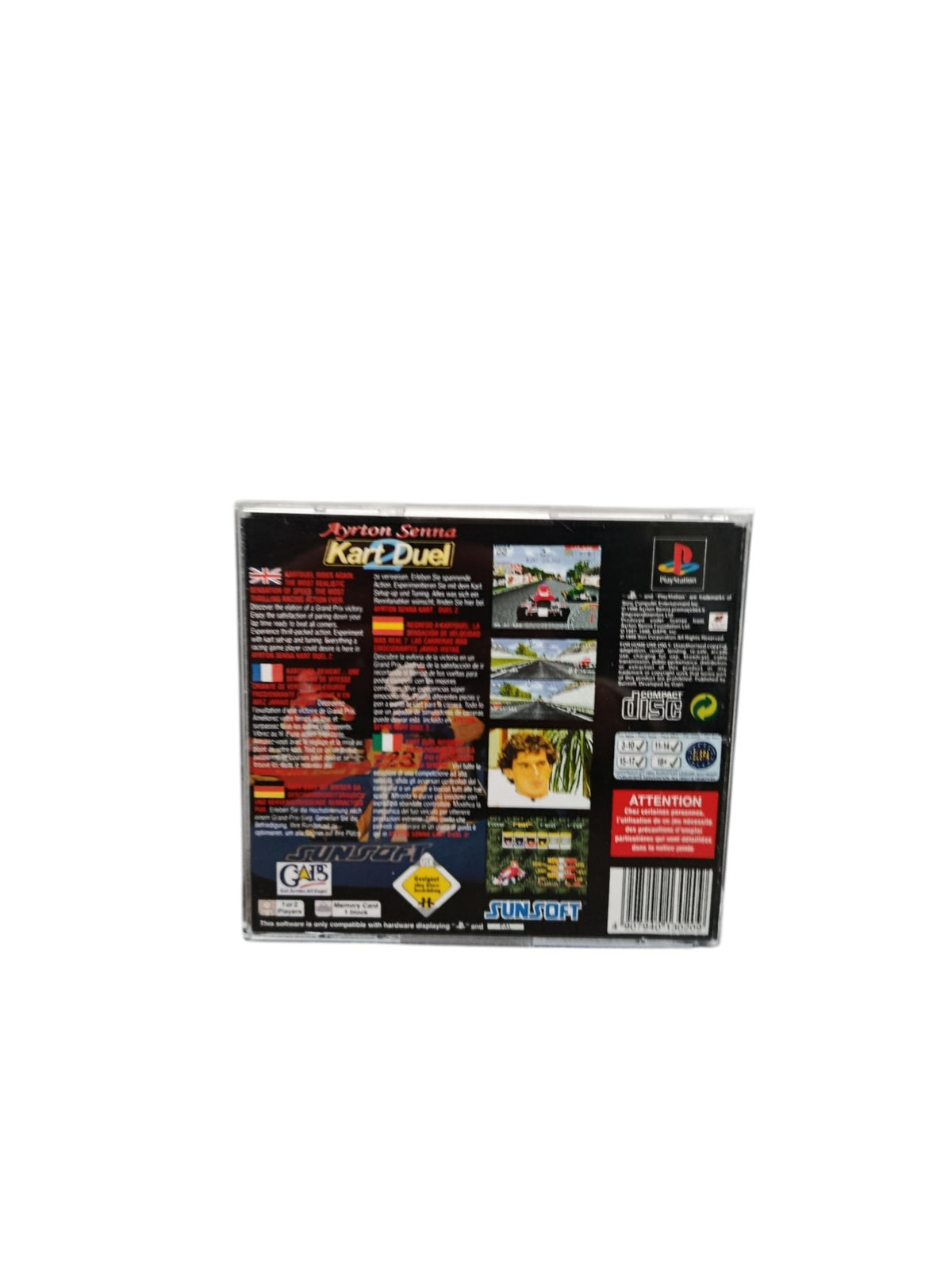 Ayrton Senna : Kart Duel Seconde Vie Playstation 1 (PS1)