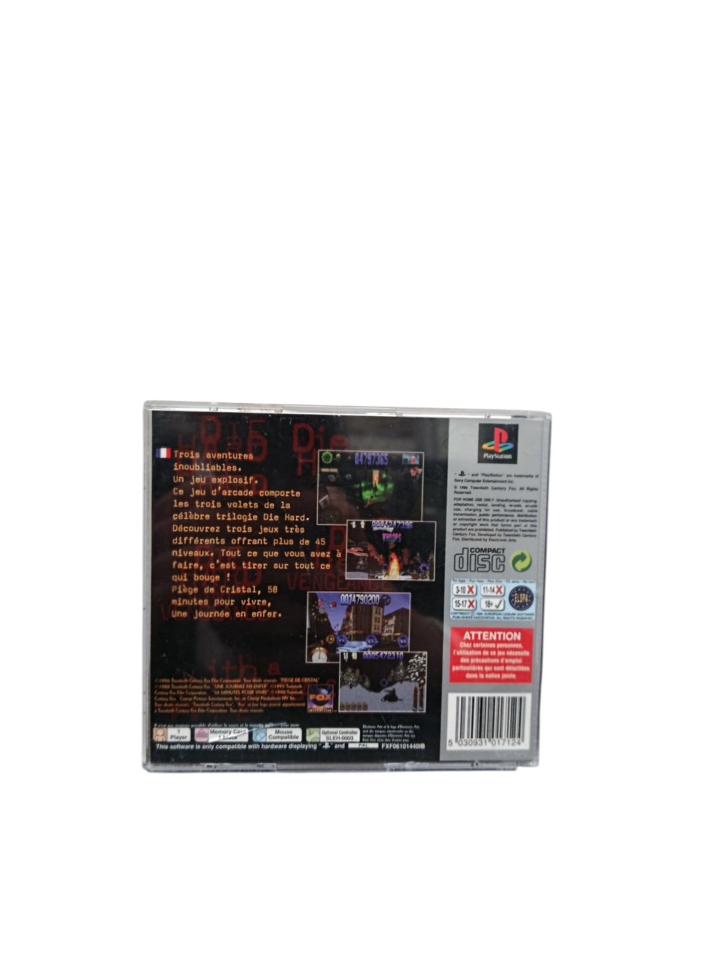 Die Hard Playstation 1 (PS1)