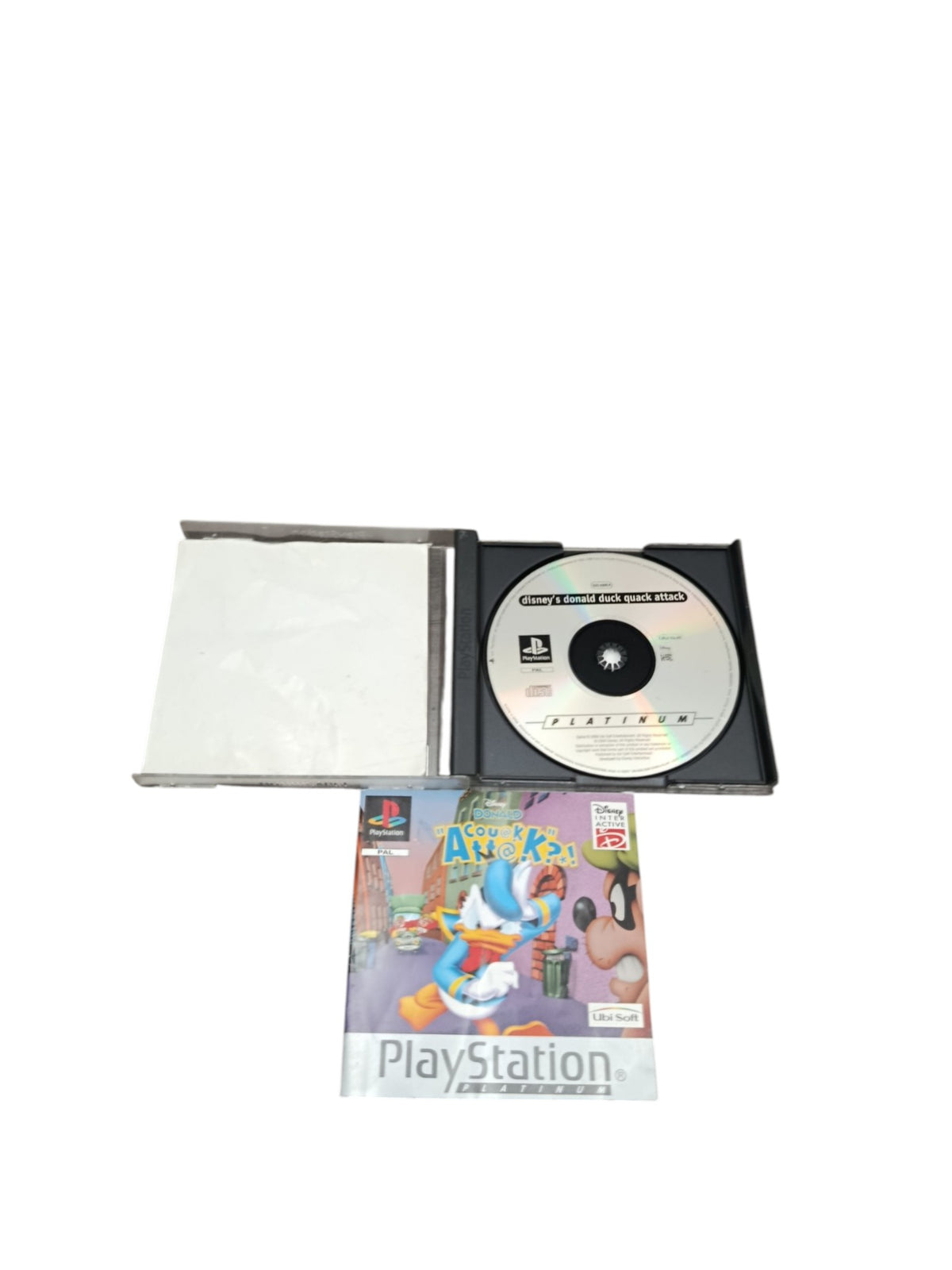 Donald Couak Attack Seconde Vie Playstation 1 (PS1) Version Platinum