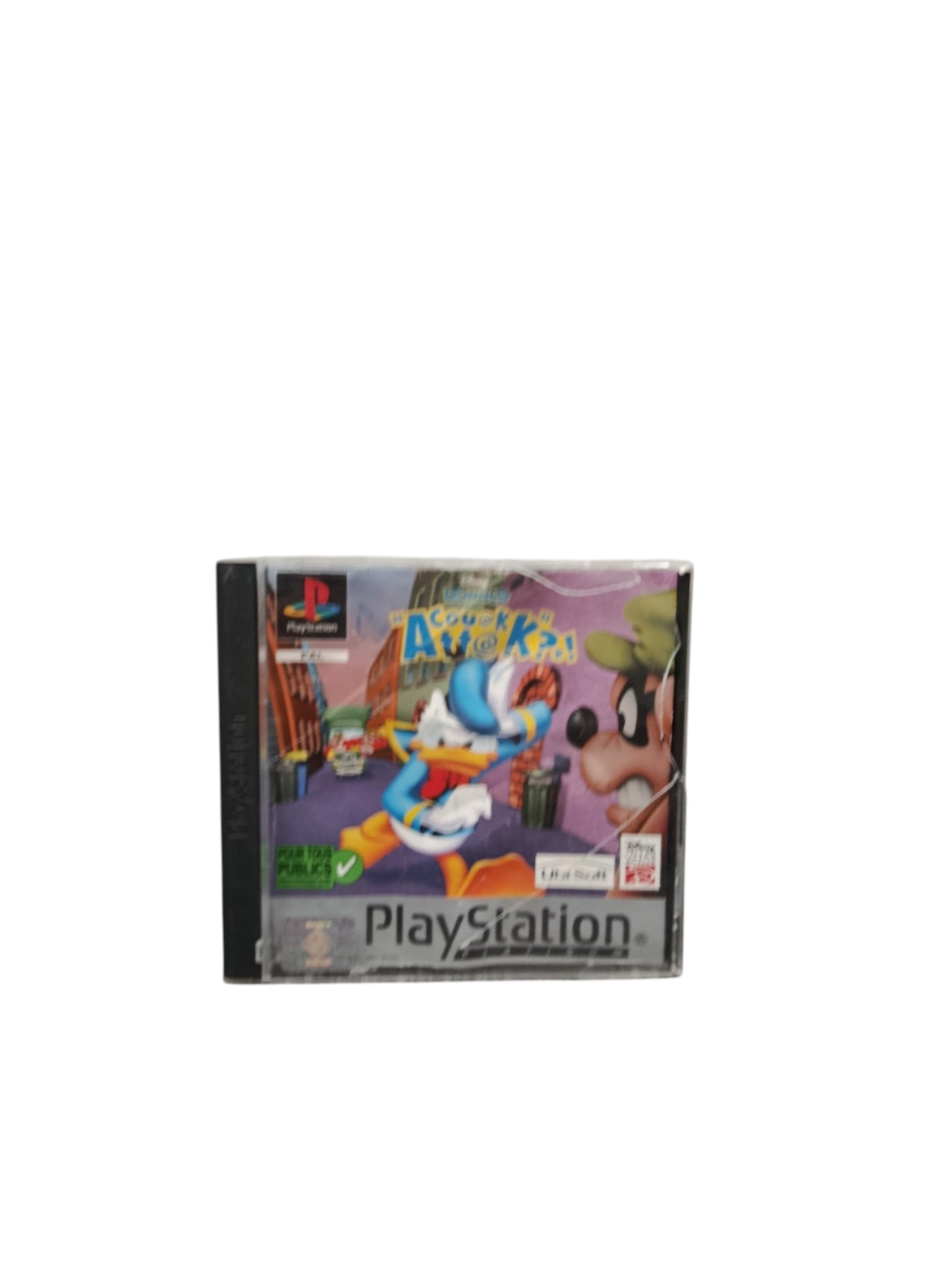 Donald Couak Attack Seconde Vie Playstation 1 (PS1) Version Platinum