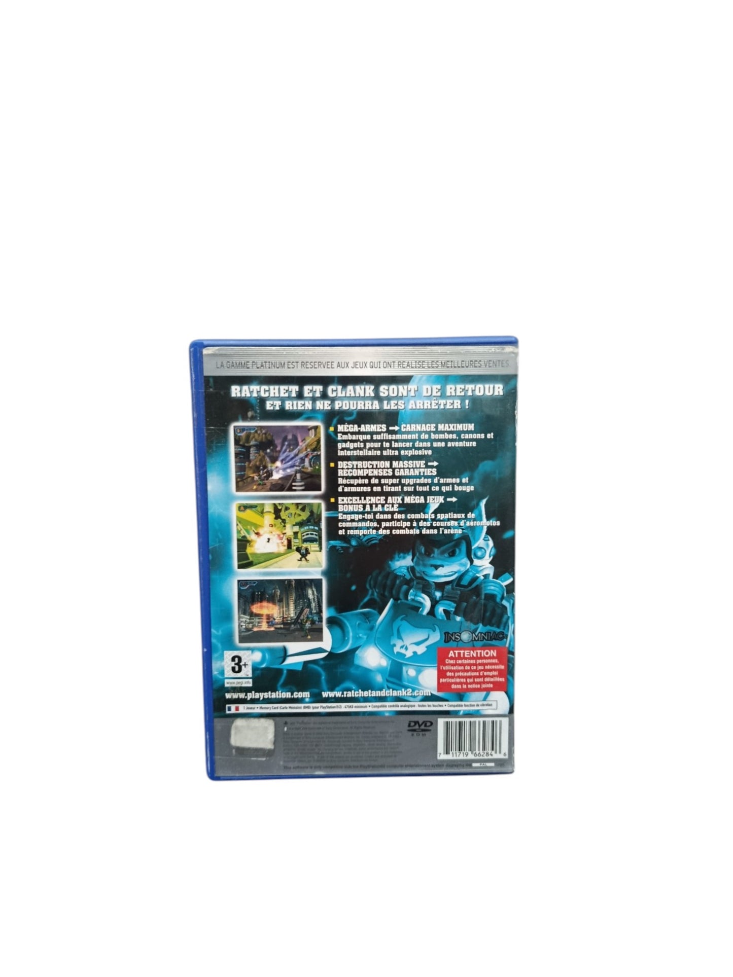 Ratchet Clank 2 Playstation 2 (PS2) Version Platinum