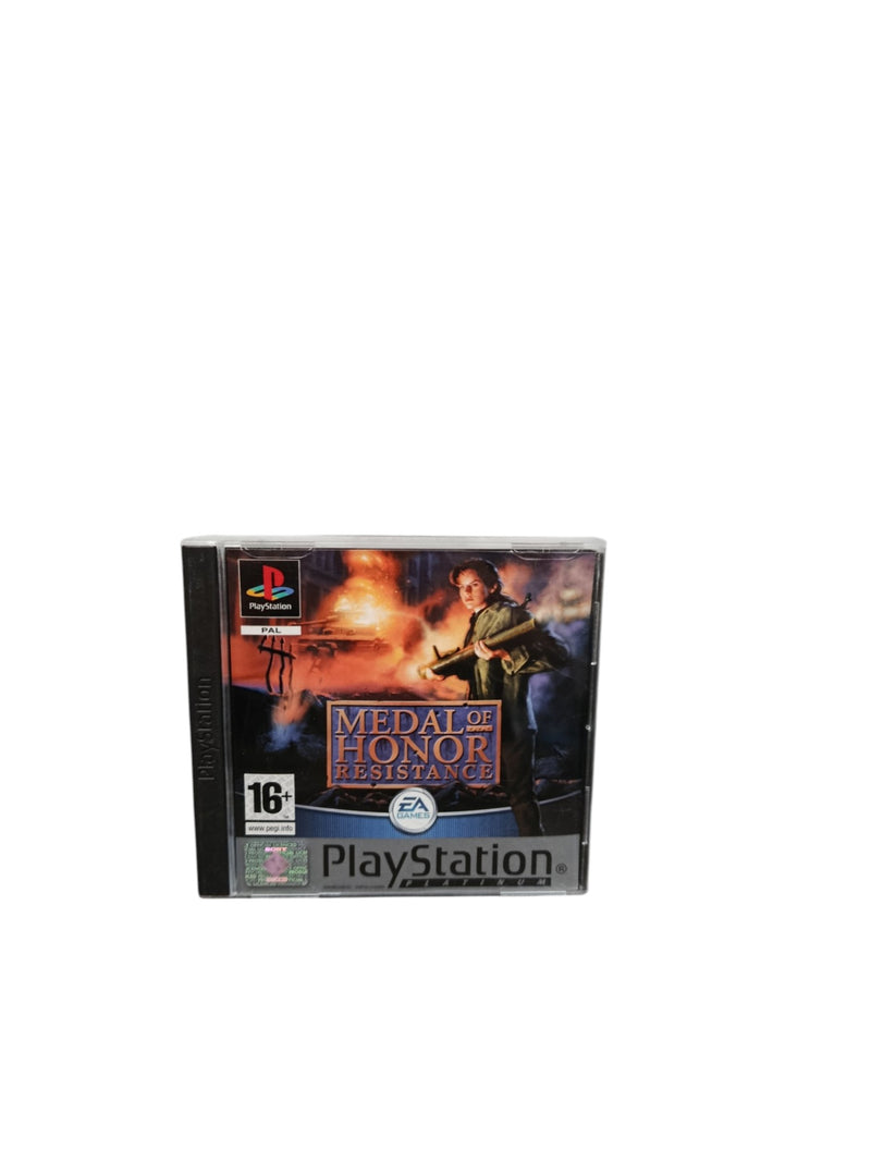 Medal Of Honor Resistance Playstation 1 (PS1) Version Platinum