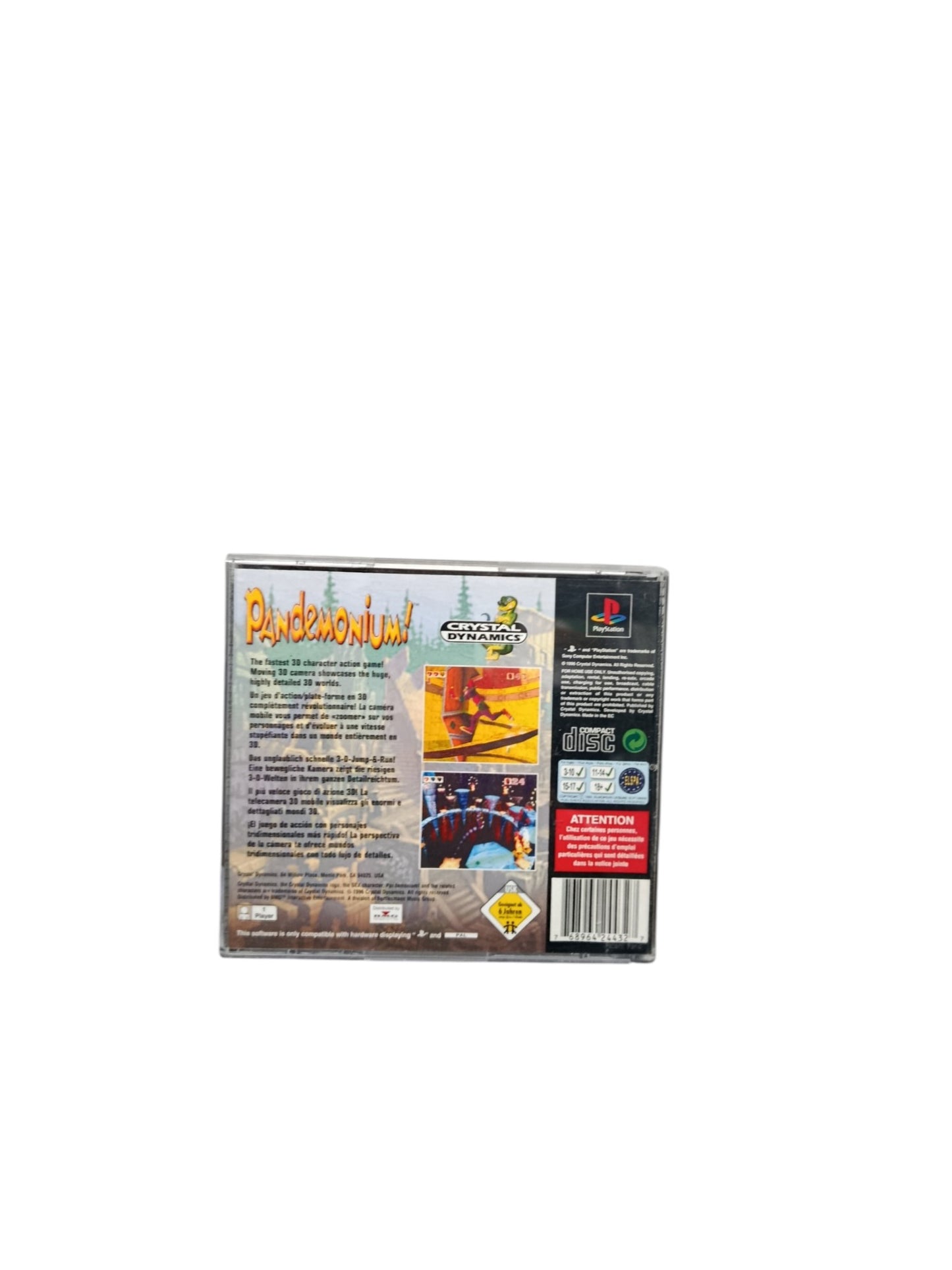 Pandémonium Playstation 1 (PS1)