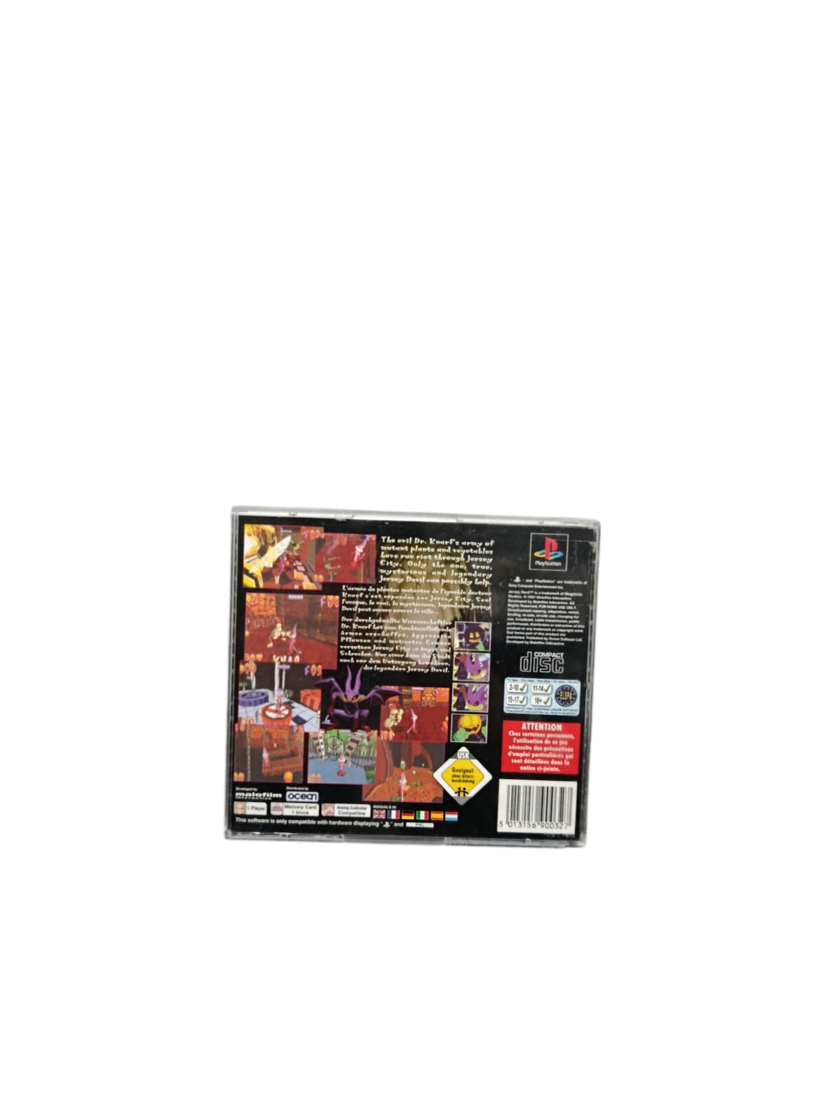 Jersey Devil Playstation 1 (PS1)
