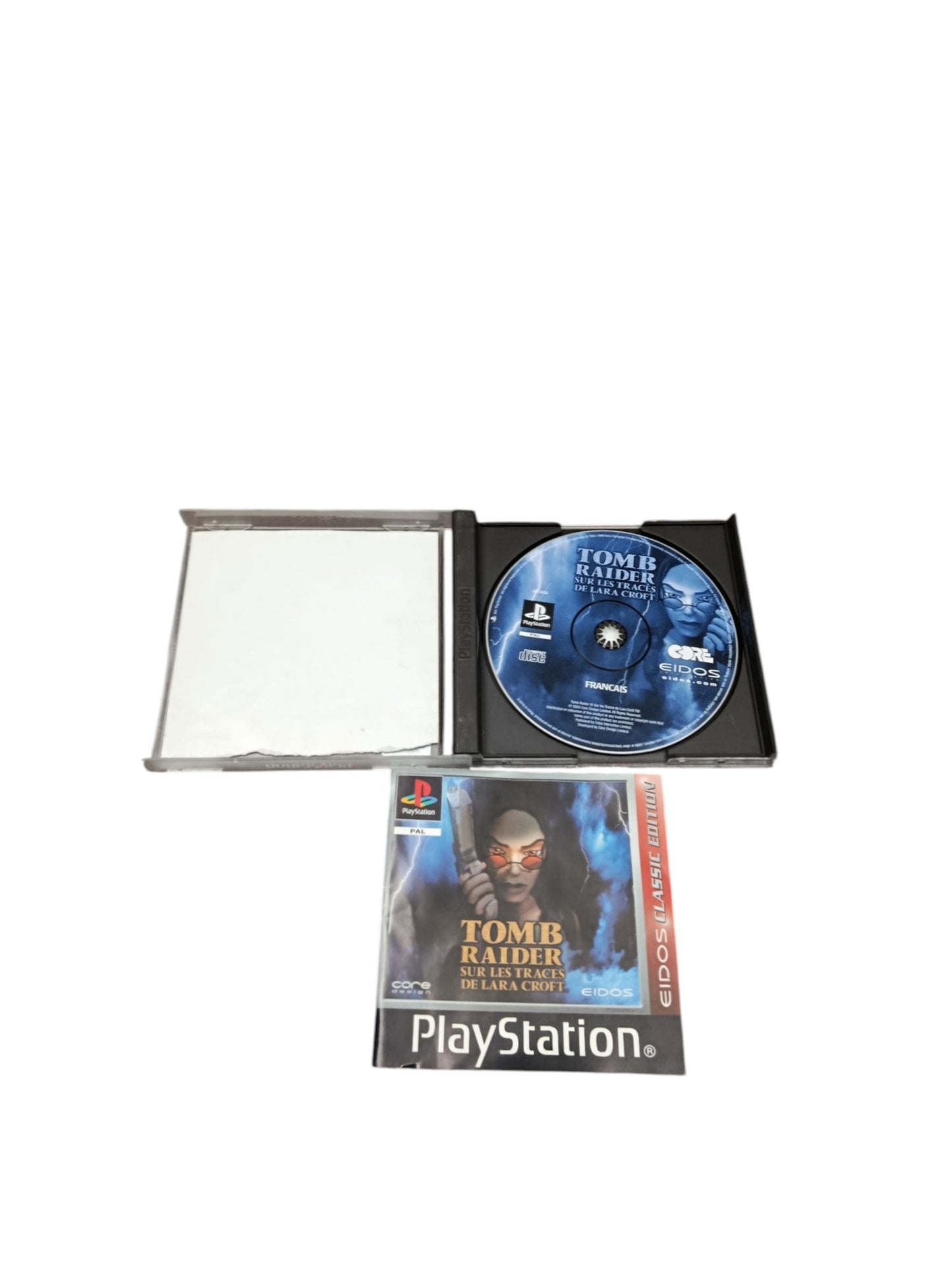 Tomb Raider Playstation 1 (PS1) Version Eidos