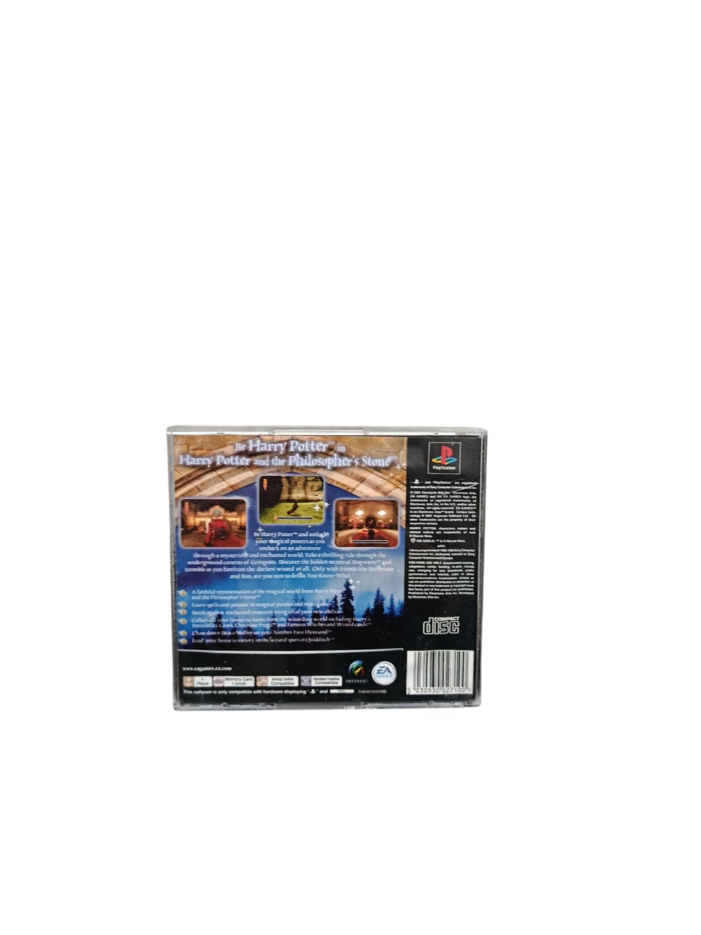 Harry Potter l'école des sorcier Playstation 1 (PS1) Version UK