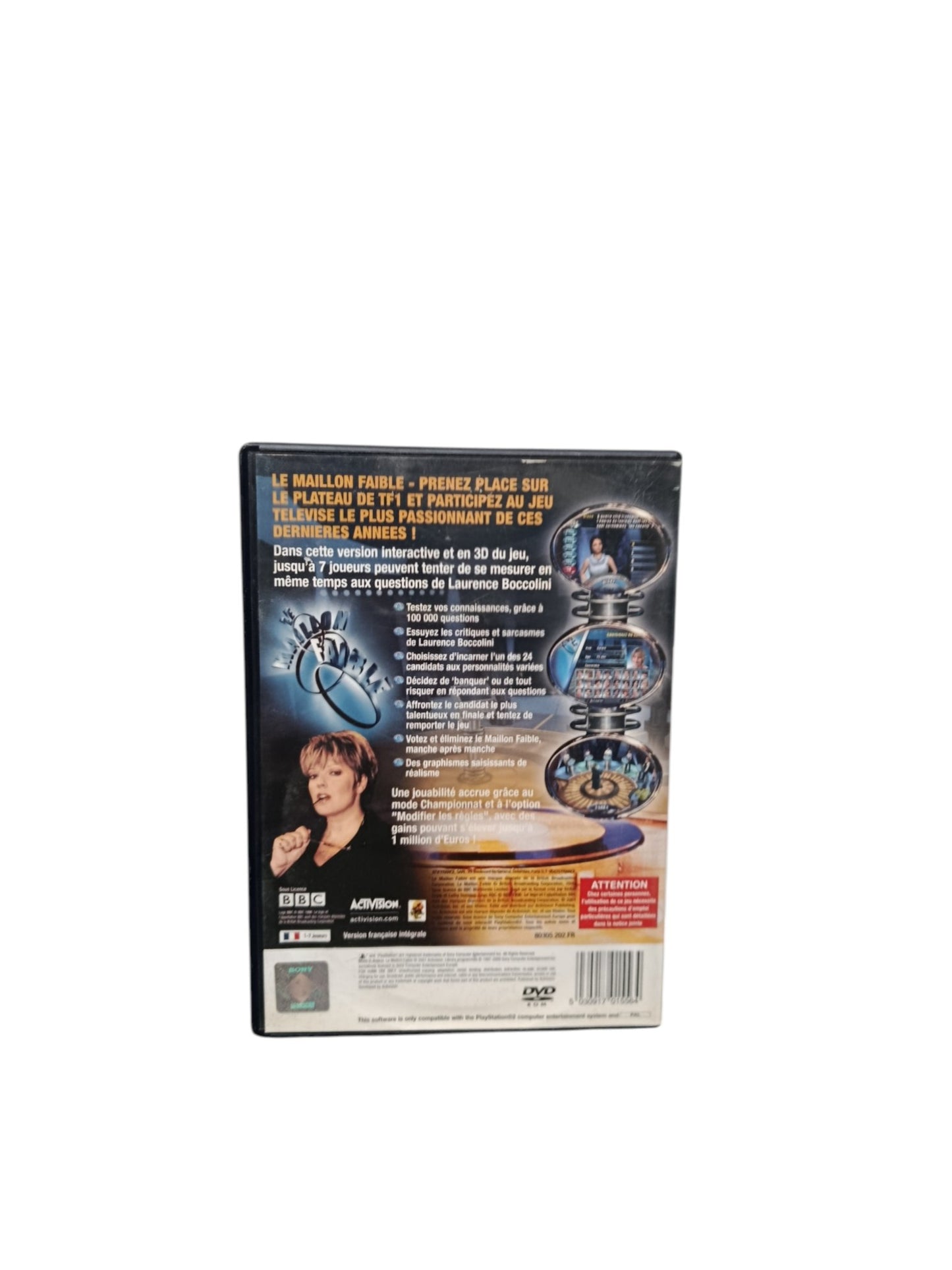 Le Maillon Faible playstation 2 (PS2)