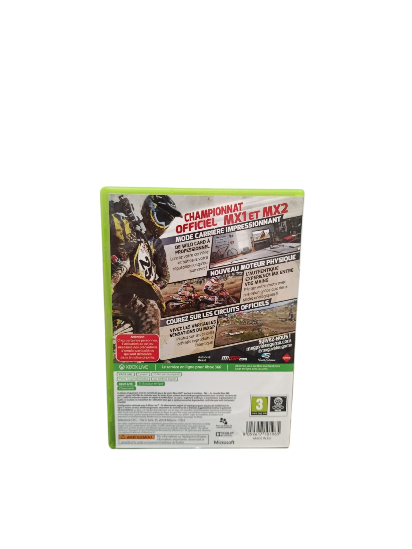 MXGP The Official Motocross Videogame Xbox 360