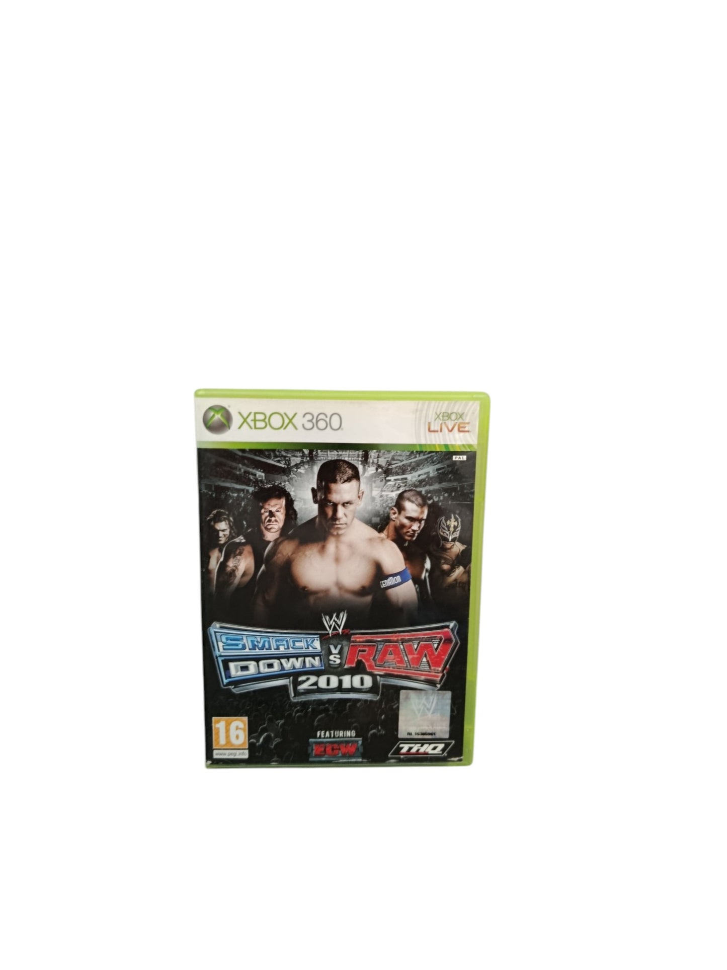 WWE SmackDown vs Raw 2010 Xbox 360 Complet Version Française Jeu Culte