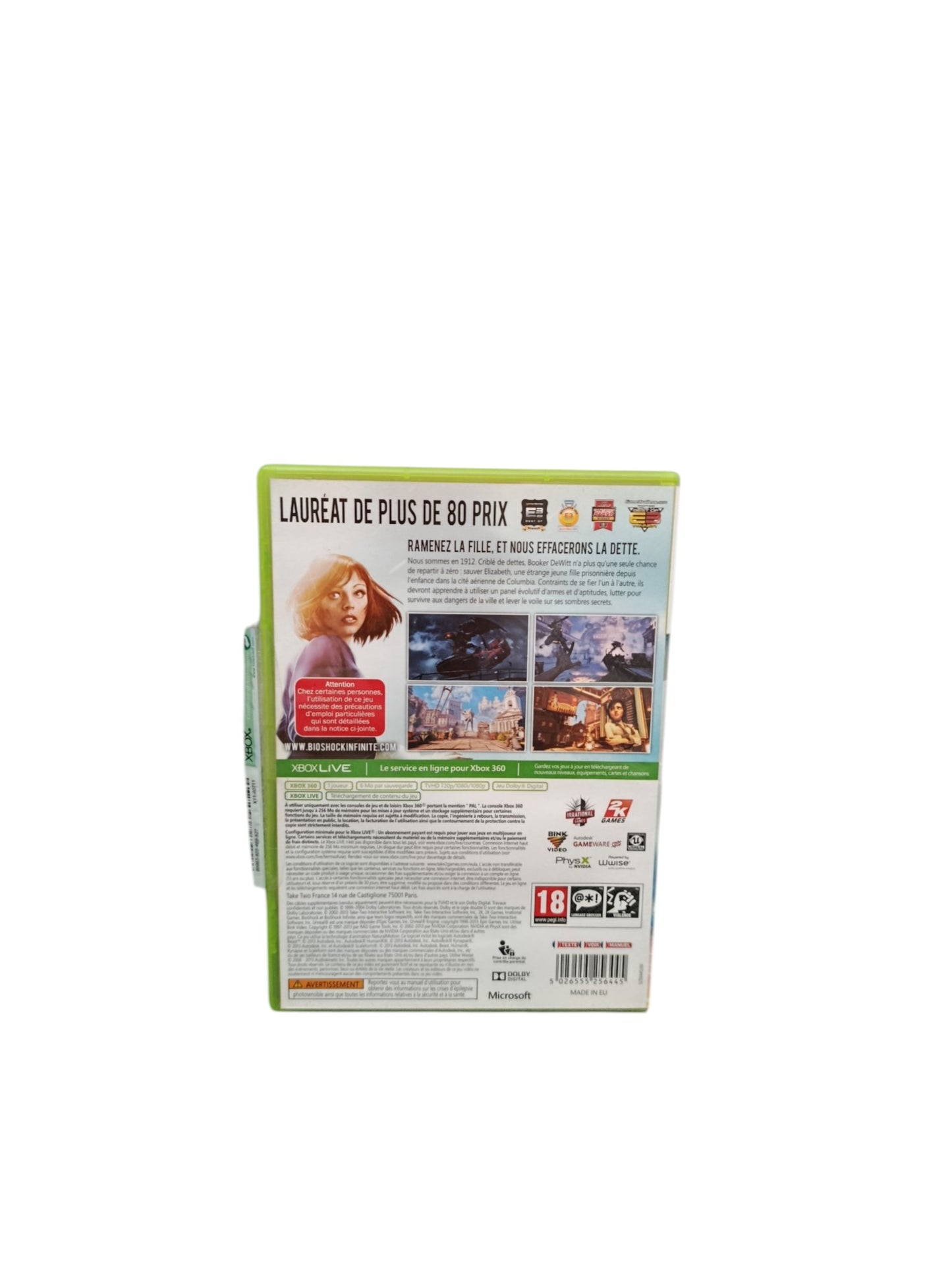 Bioshock Infinite Xbox 360 Complet Version Française Jeu Culte