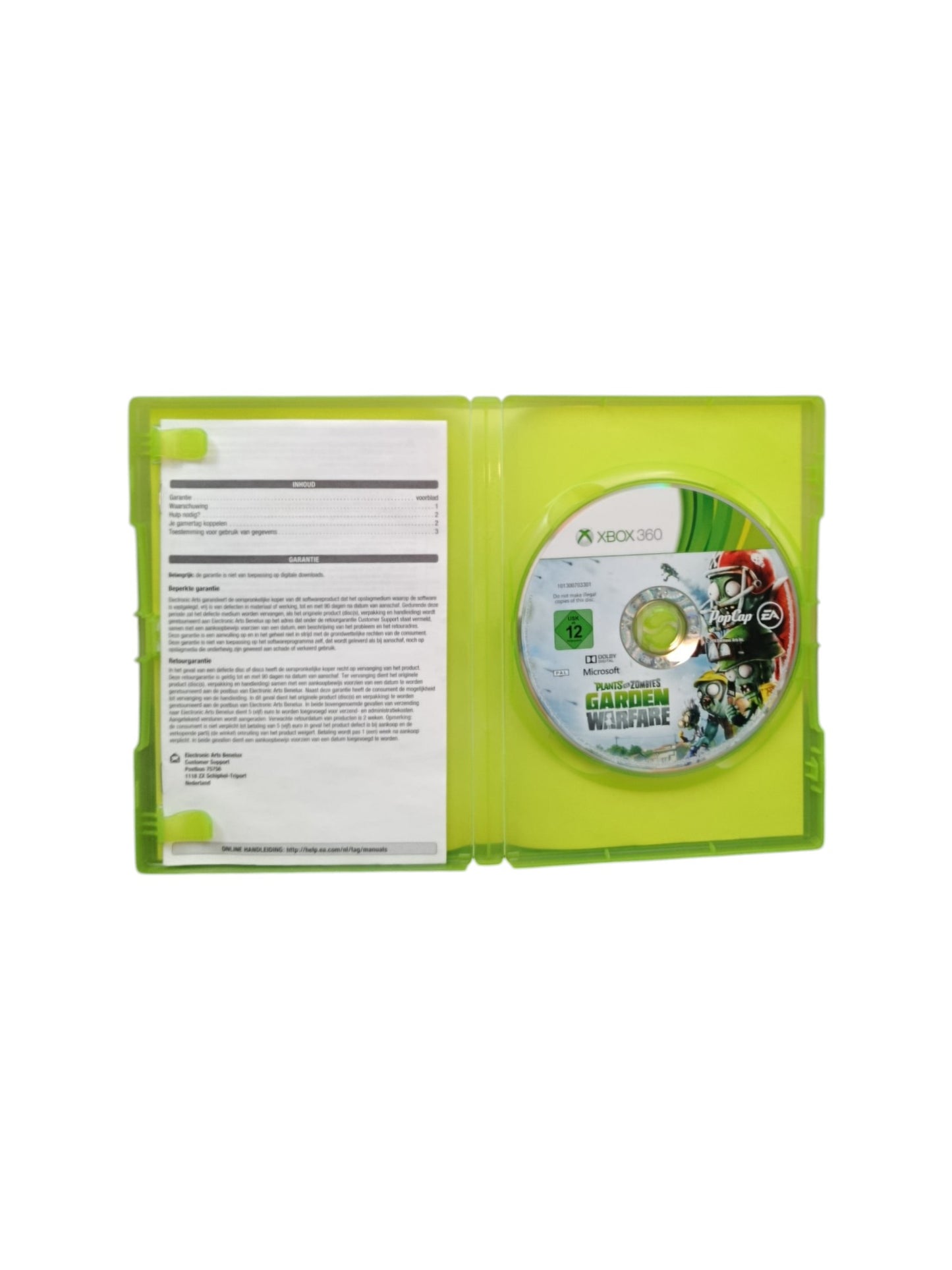 Plants vs Zombies Garden Warfare Xbox 360 Complet Version Française Jeu Vidéo