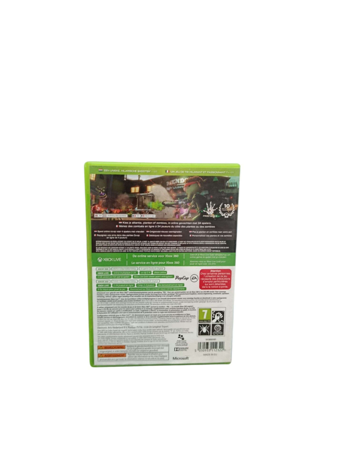 Plants vs Zombies Garden Warfare Xbox 360 Complet Version Française Jeu Vidéo