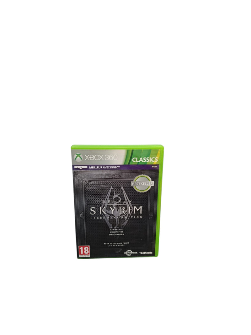 Skyrim Legendary Edition Xbox 360 Complet Version Française Jeu Culte Classics