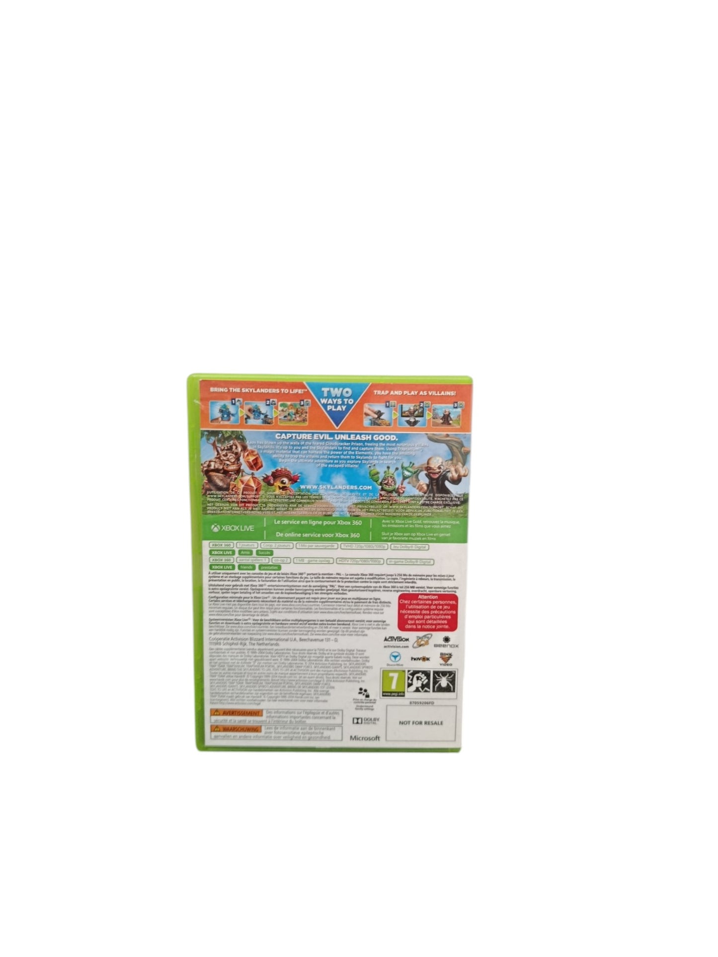 Skylanders Trap Team Xbox 360 Complet Version Française Jeu Vidéo