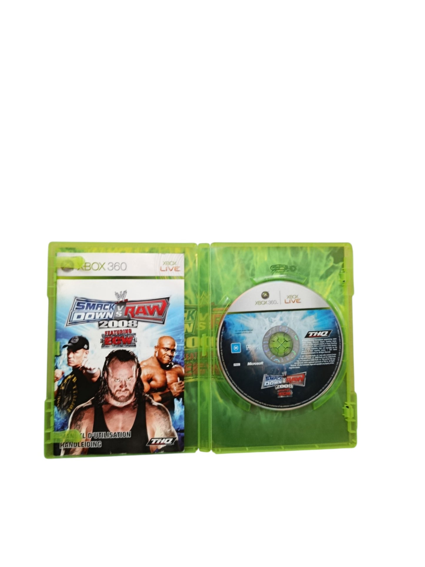 WWE SmackDown vs Raw 2008 Xbox 360 Complet