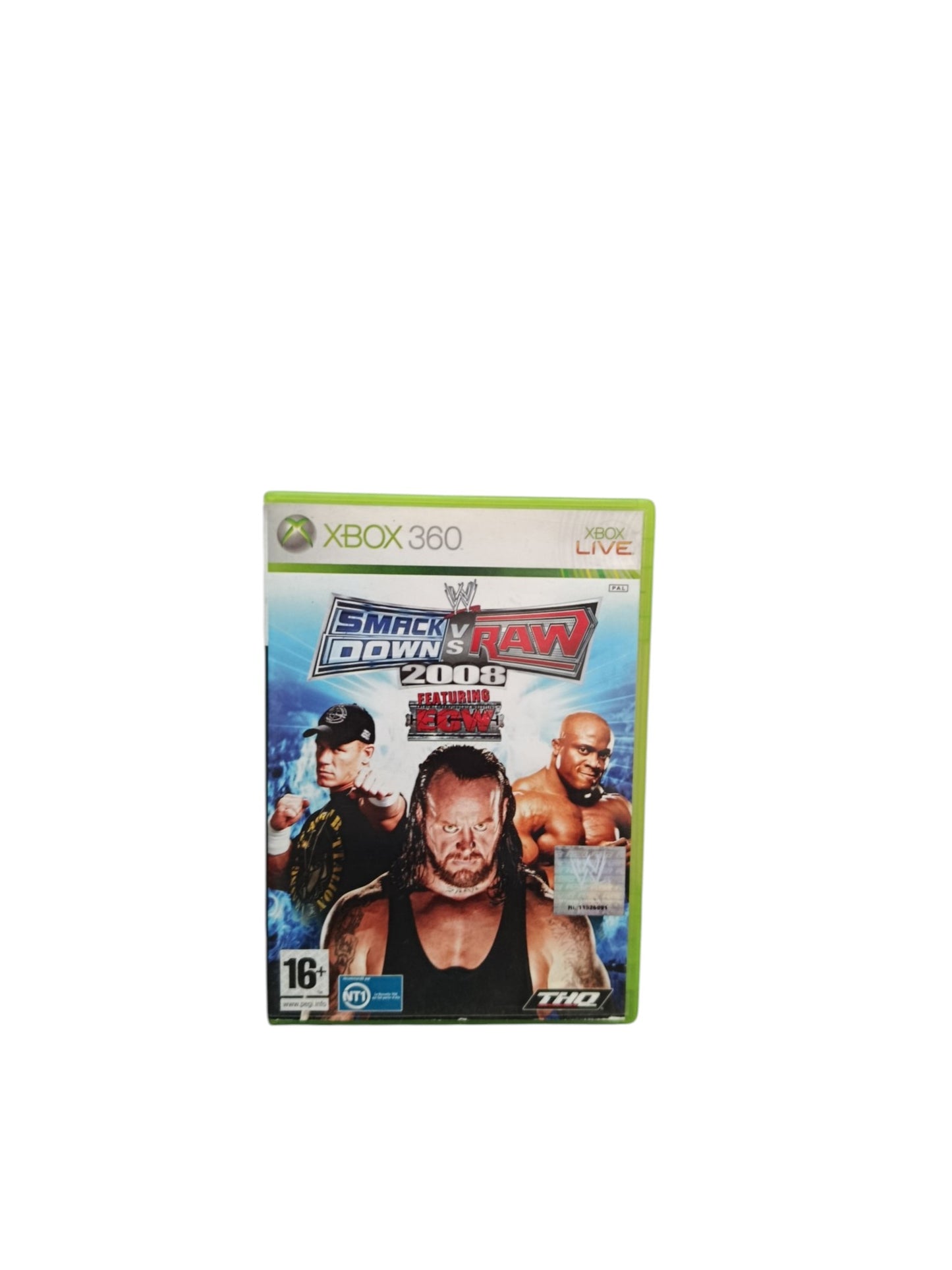 WWE SmackDown vs Raw 2008 Xbox 360 Complet