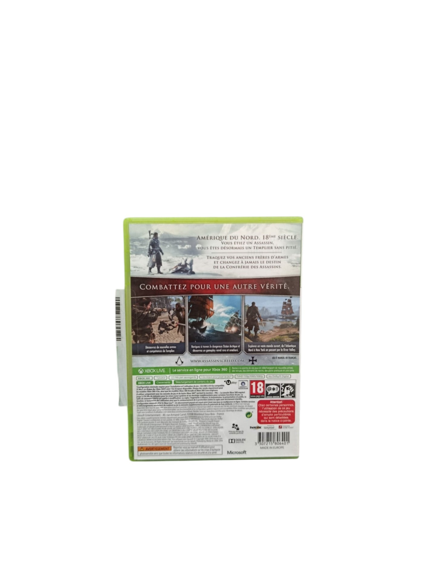Assassin’s Creed Rogue Xbox 360 Complet