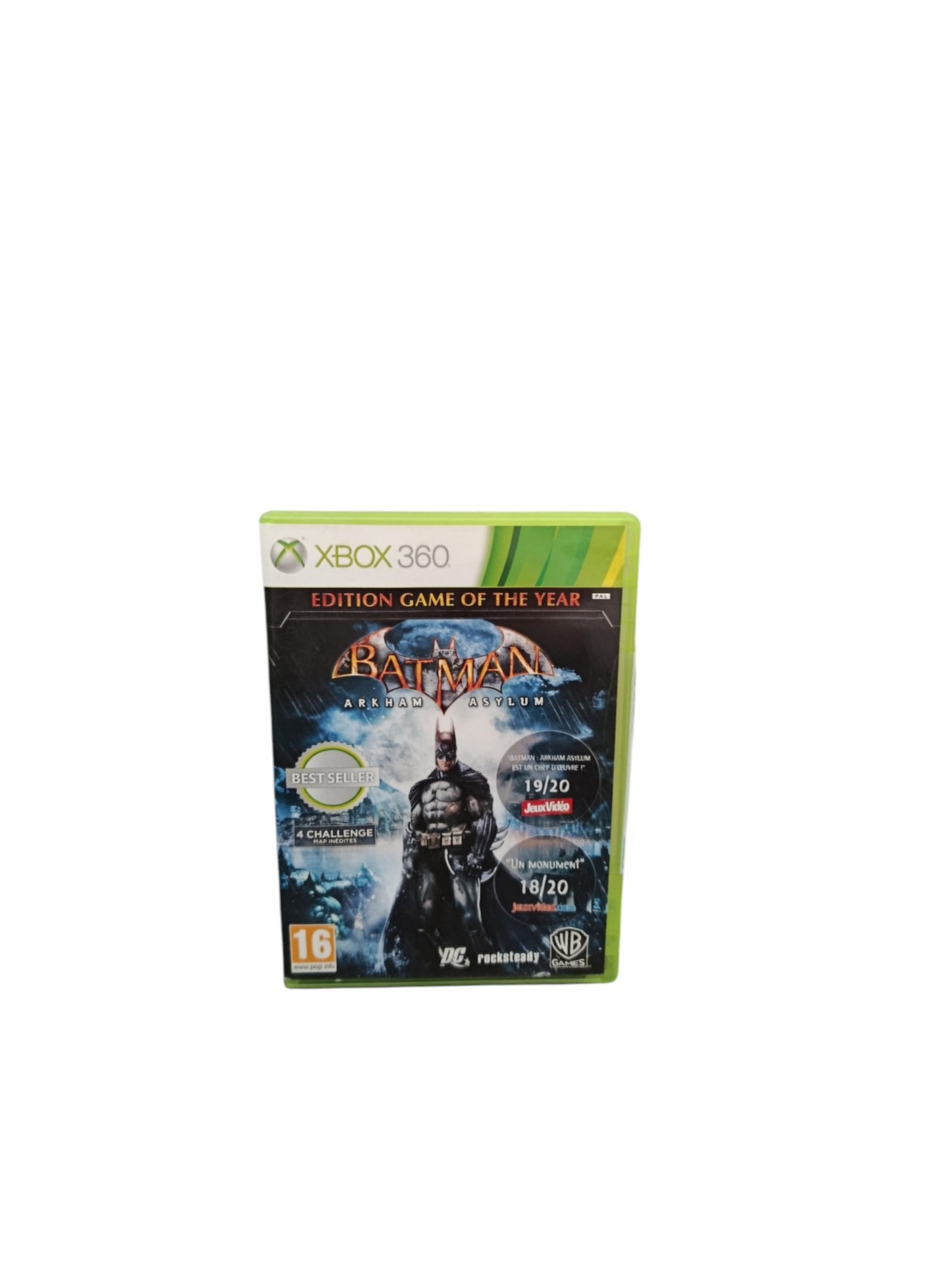 Batman Arkham Asylum Game of the Year Xbox 360 Complet
