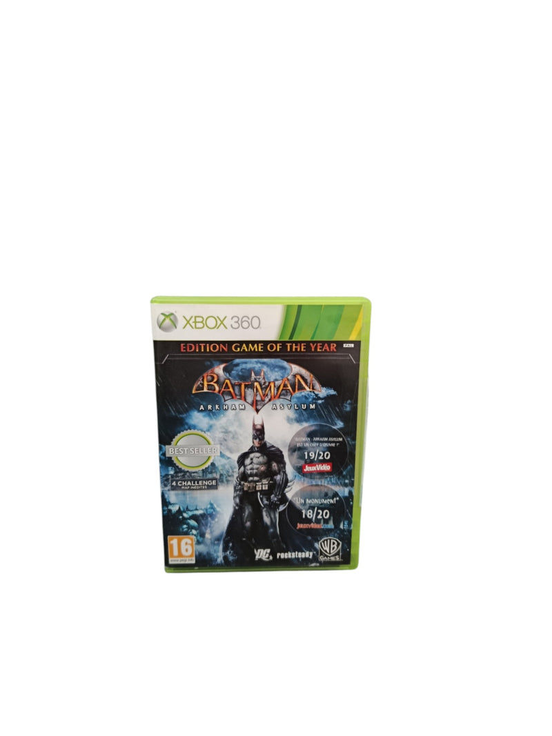 Batman Arkham Asylum Game of the Year Xbox 360 Complet
