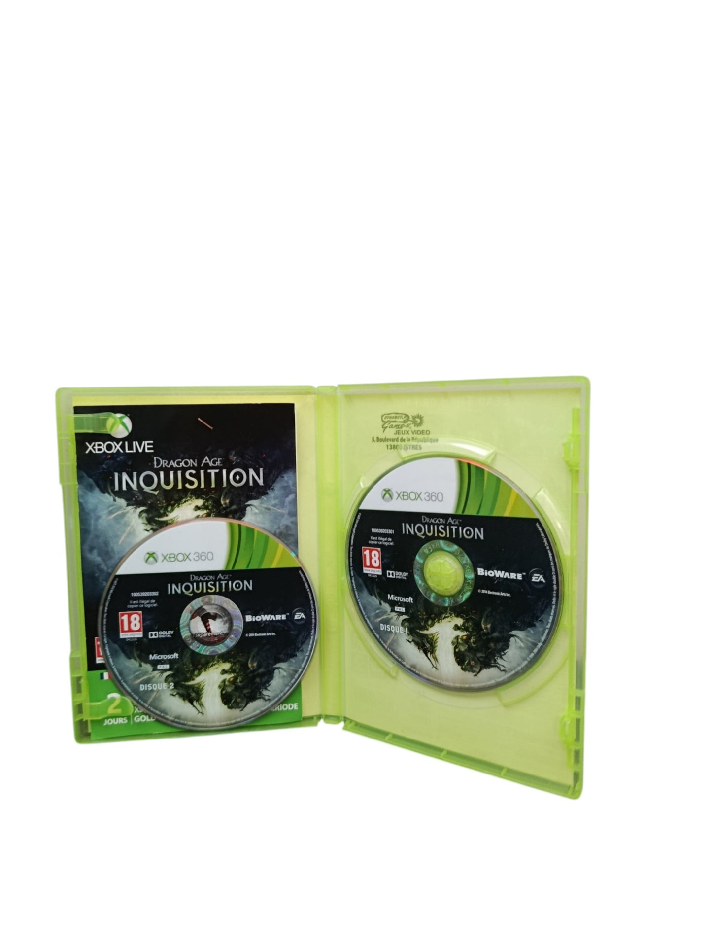 Dragon Age Inquisition Xbox 360 Complet
