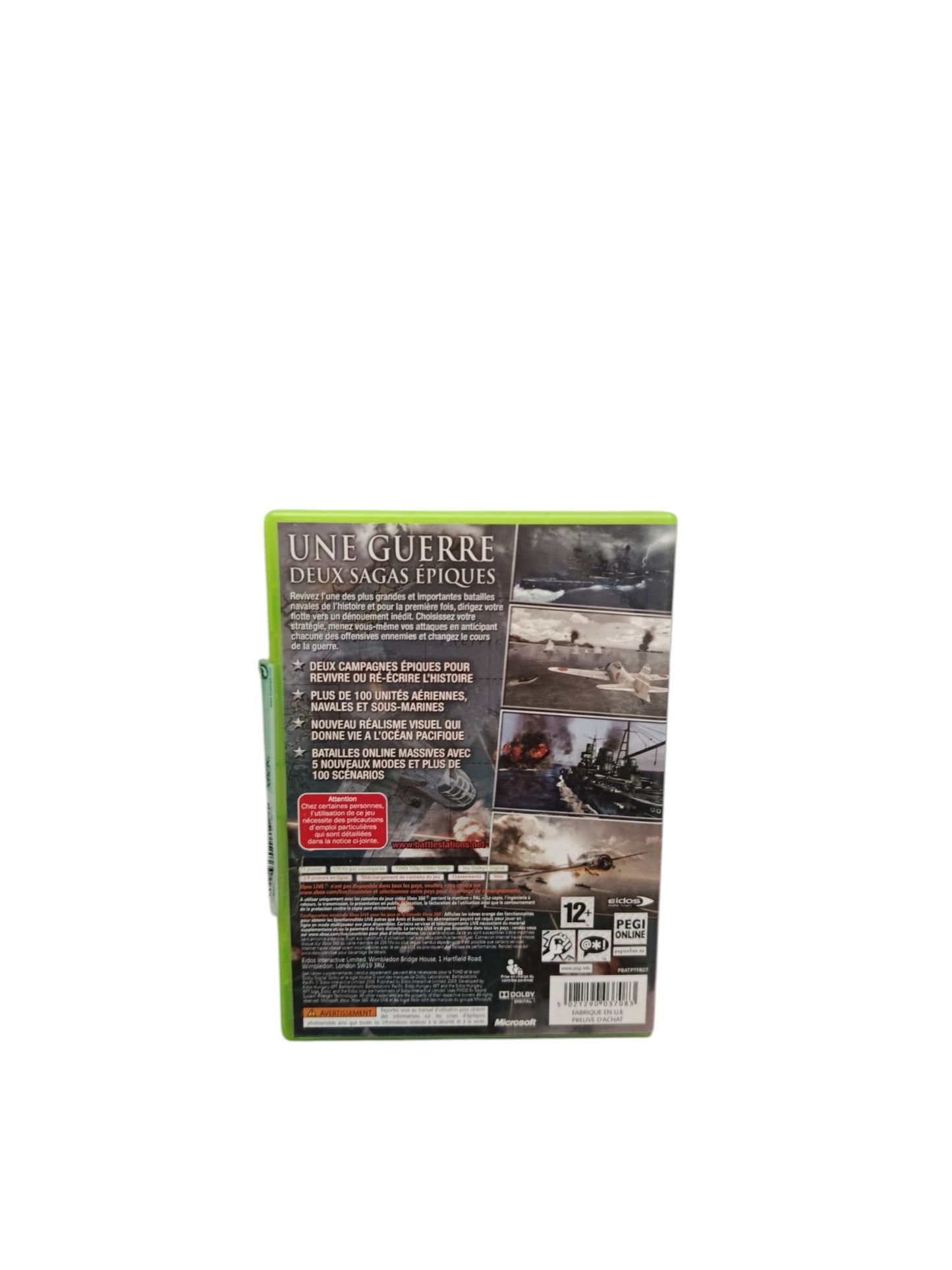 Battlestations Pacific Xbox 360 Jeu Complet PAL FR