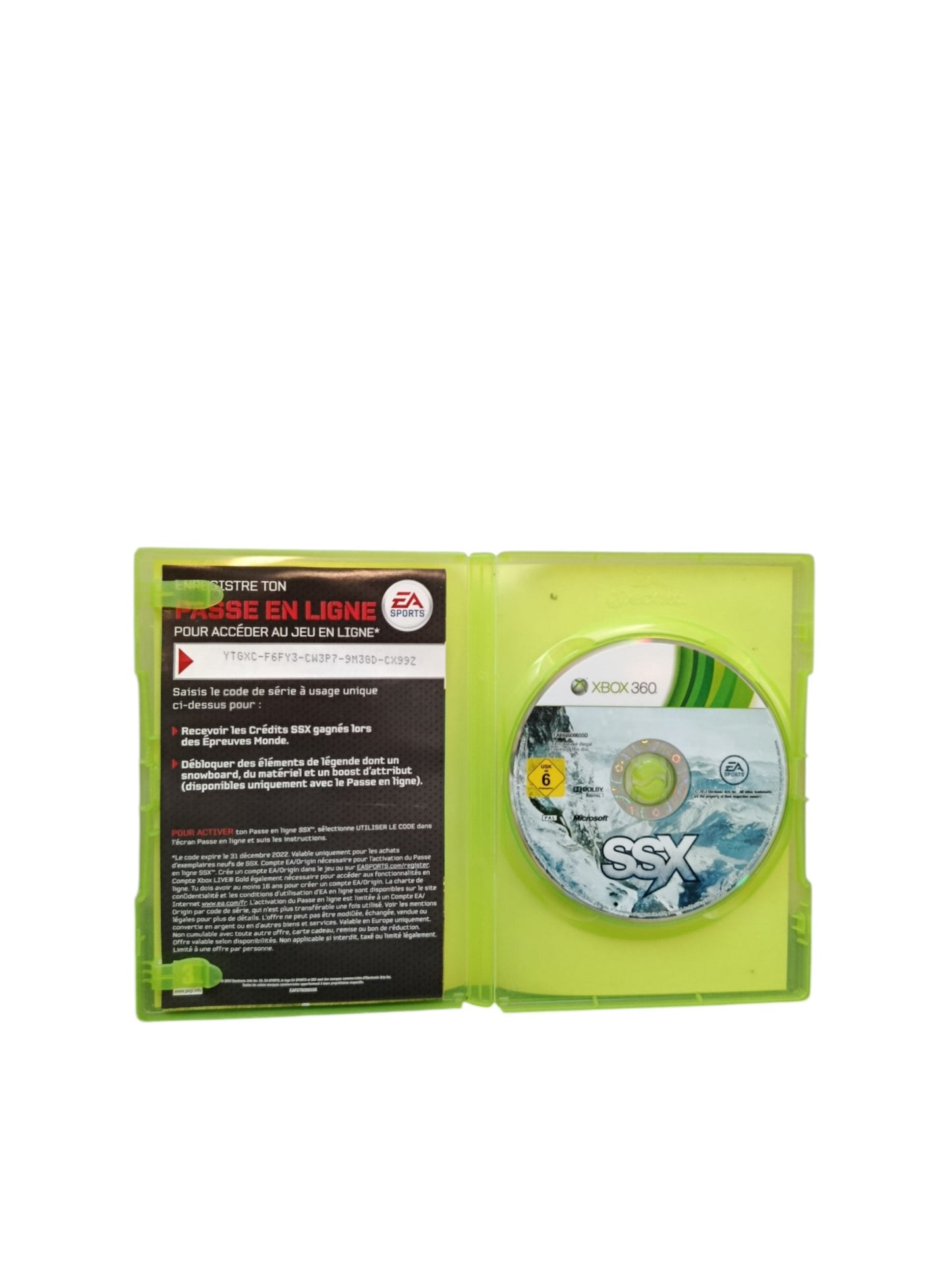 SSX Xbox 360 Jeu Complet PAL FR