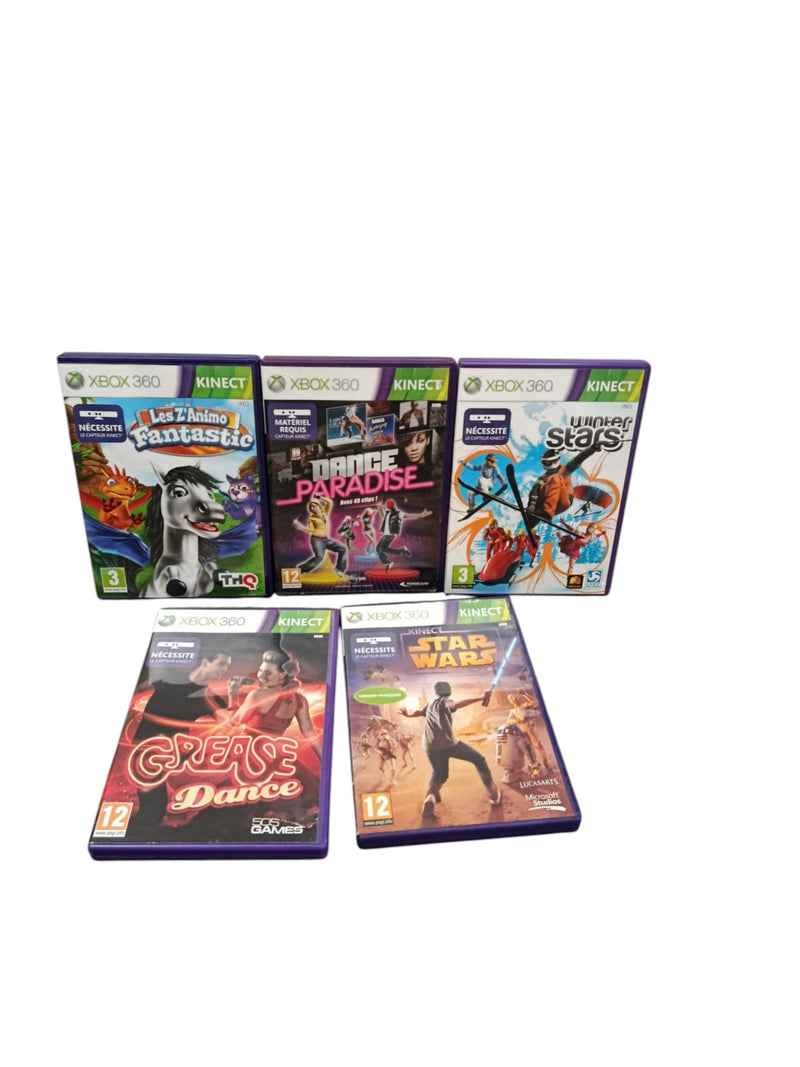 Lot Just Dance Xbox 360 Kinect Jeux Complets PAL FR