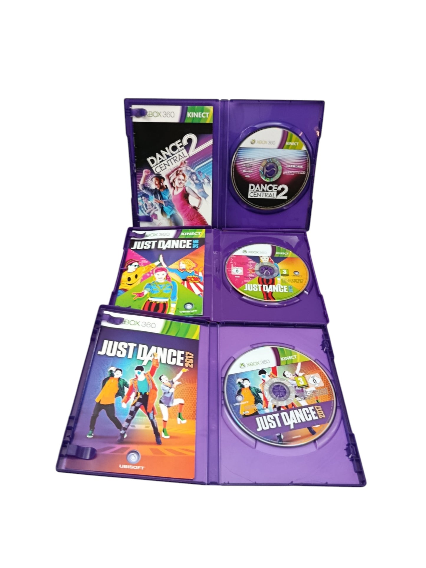 Lot Just Dance Xbox 360 Kinect